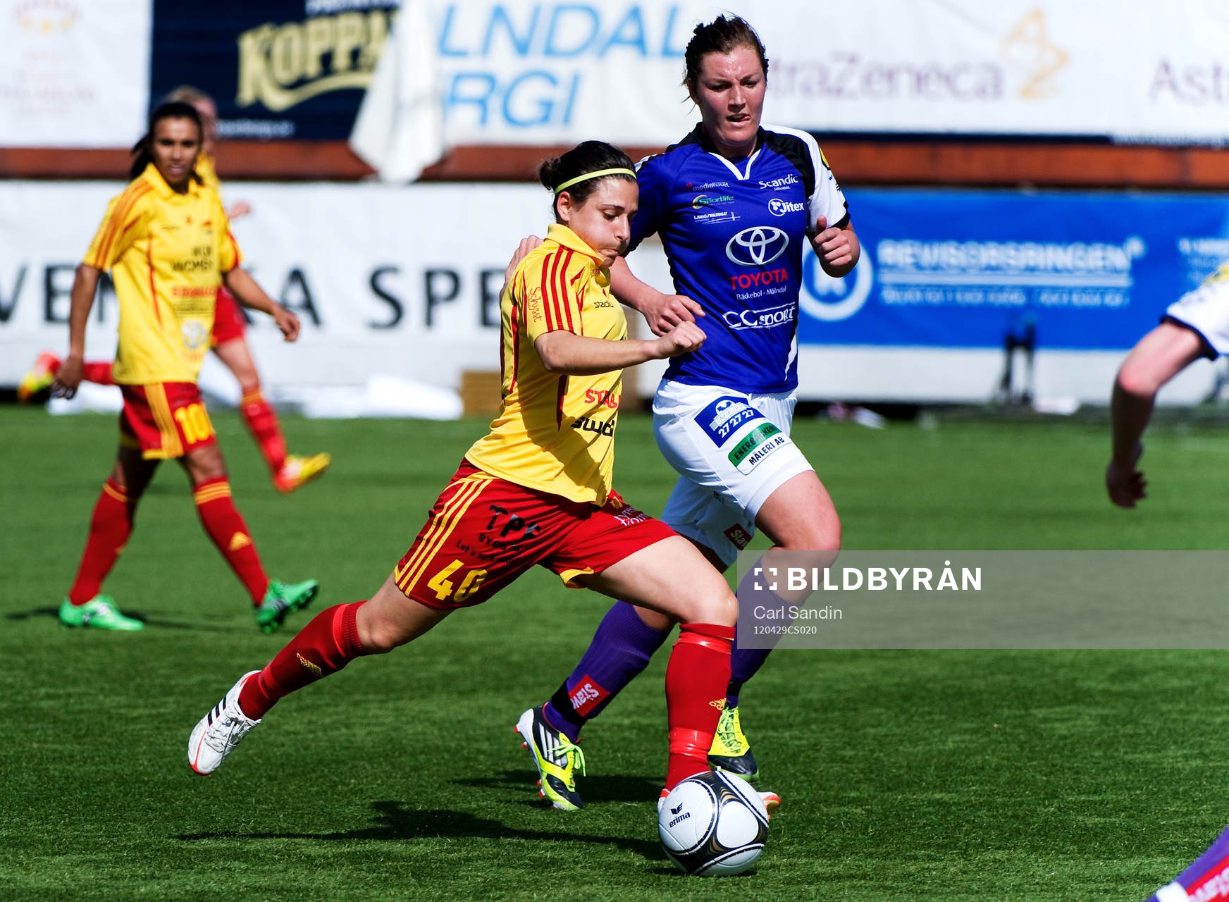 Veronica Boquete, Tyresö, Elin Sandgren, Jitex