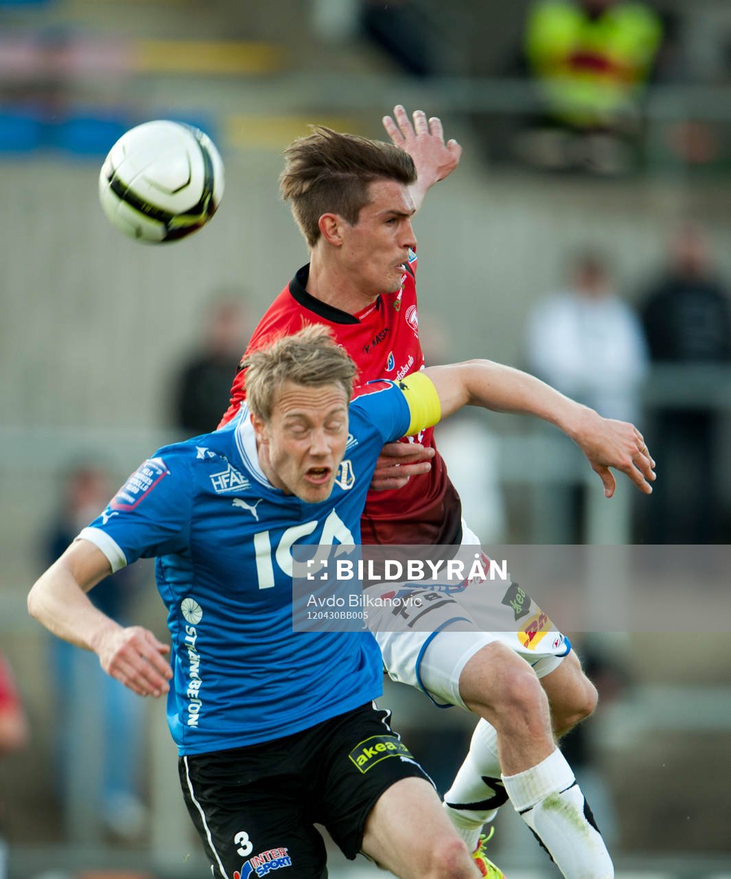 Kristian Haynes, Trelleborg, Johnny Lundberg, Halmstad