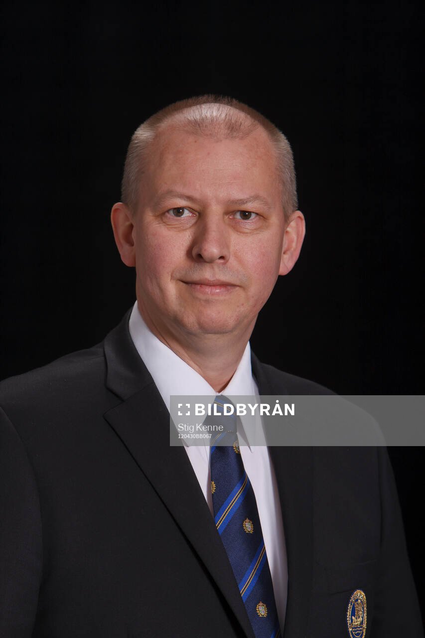 Media Manager Anders Feltenmark of Sweden poses for a