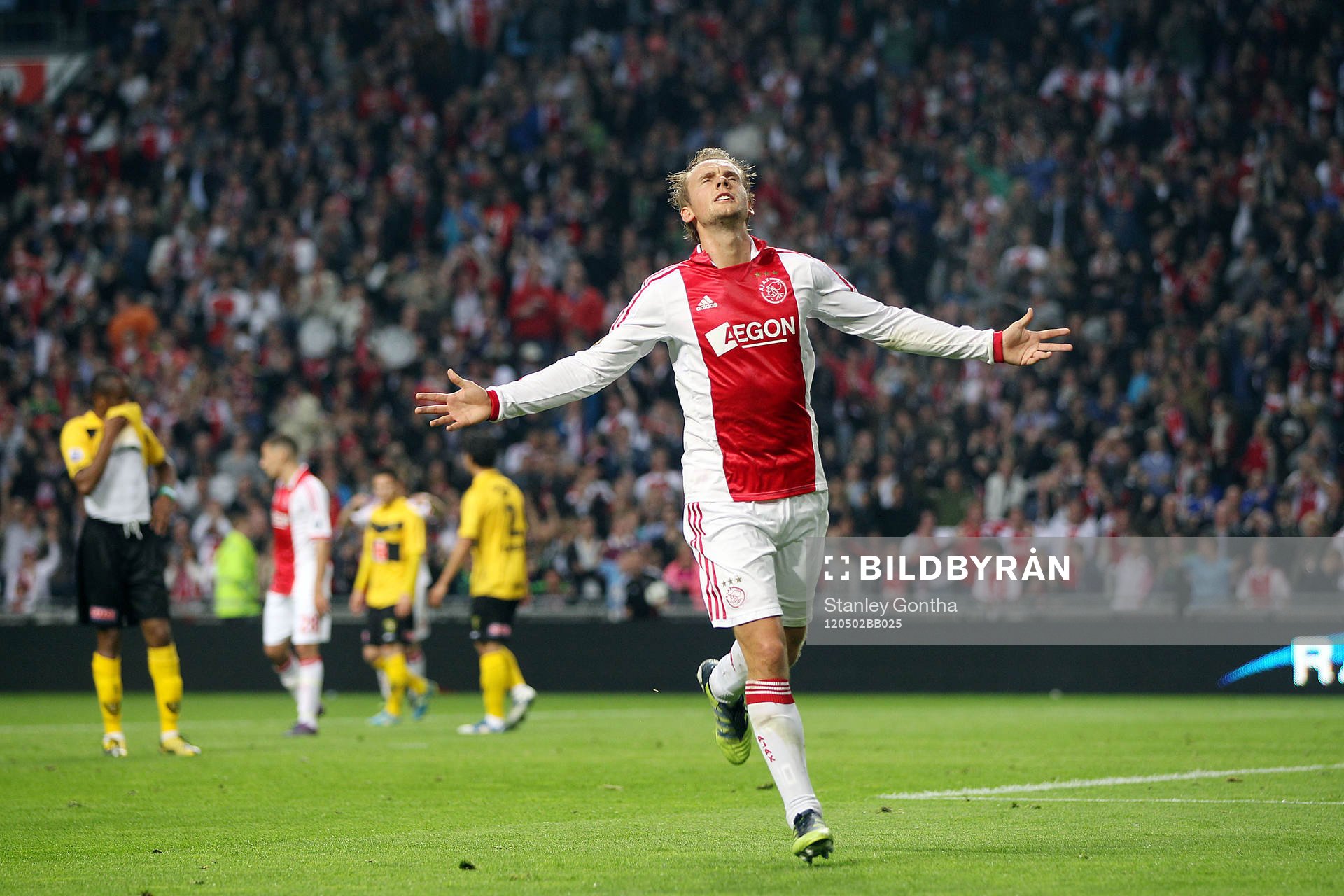 Siem de Jong, Ajax, jubel