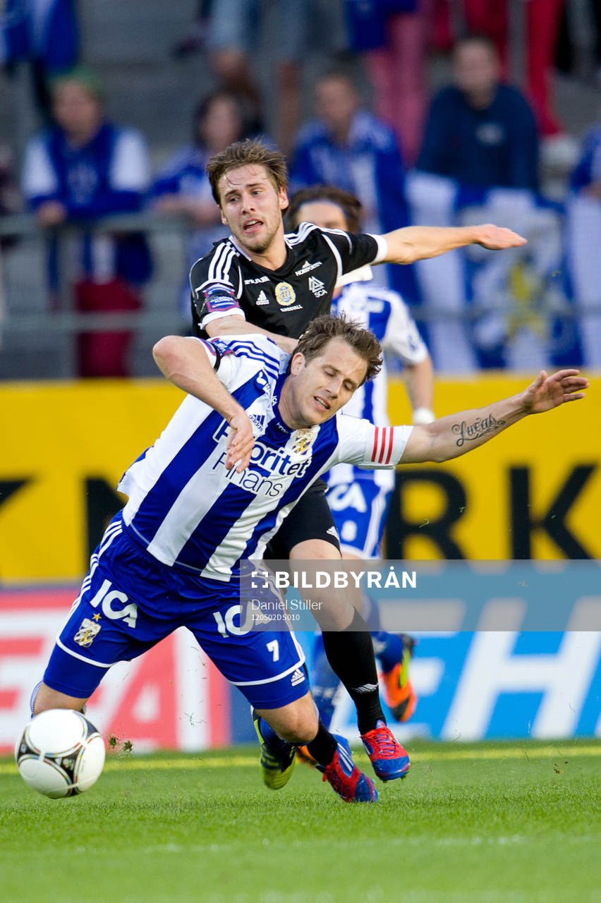 Tobias Hysén, IFK Göteborg. Kevin Walker, GIF Sundsvall