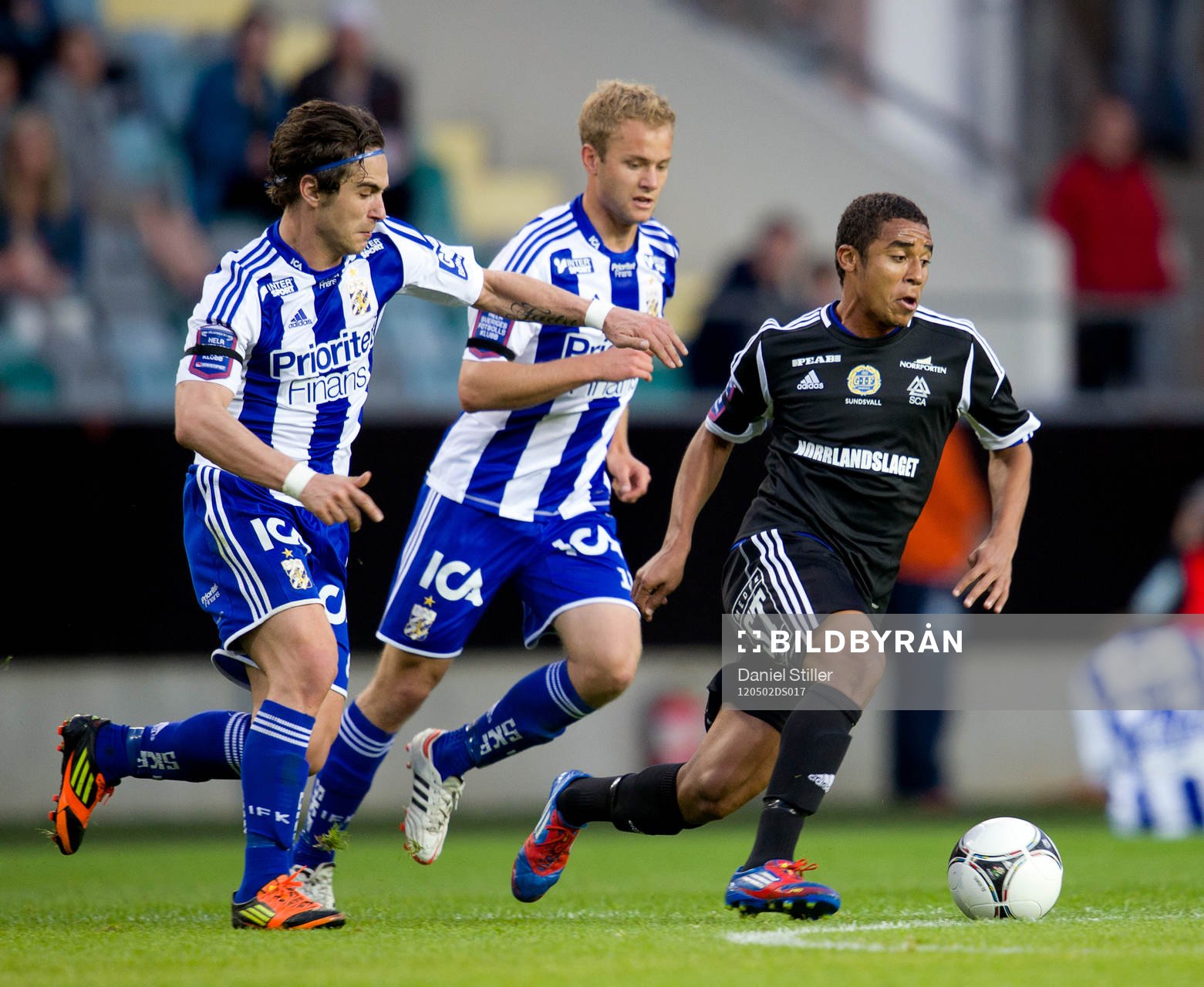 Michel Pires, GIF Sundsvall. Nordin Gerzic, Robin Söder,