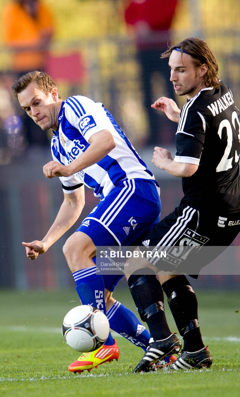 Logi Valgardsson, IFK Göteborg. Kevin Walker, GIF Sundsvall