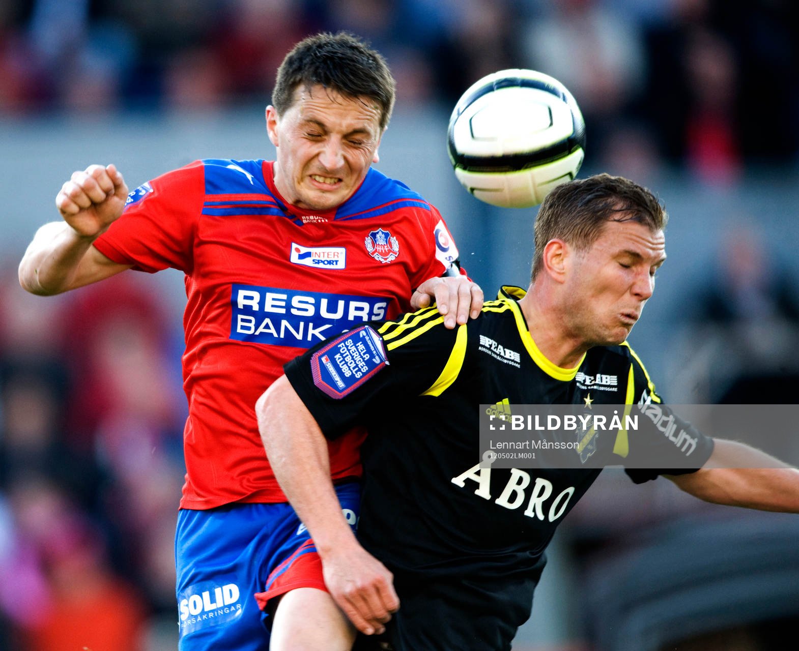 Ardian Gashi, Helsingborg och Ronald Åhman-Persson, AIK
