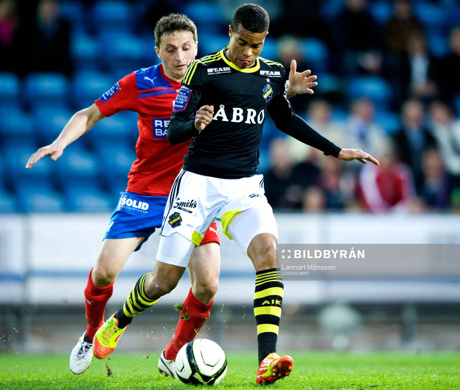 Ardian Gashi, Helsingborg och Robin Quaison, AIK