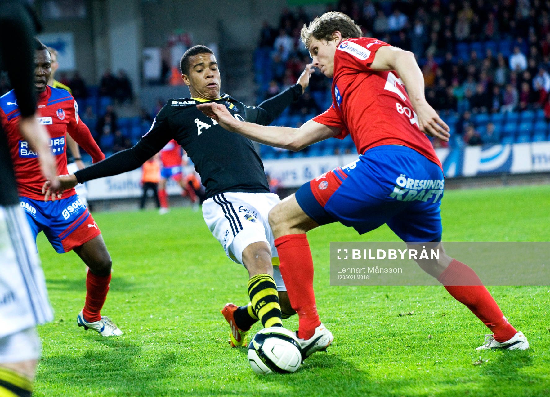 Robin Quaison, AIK och Erlend Hanstveit, Helsingborg