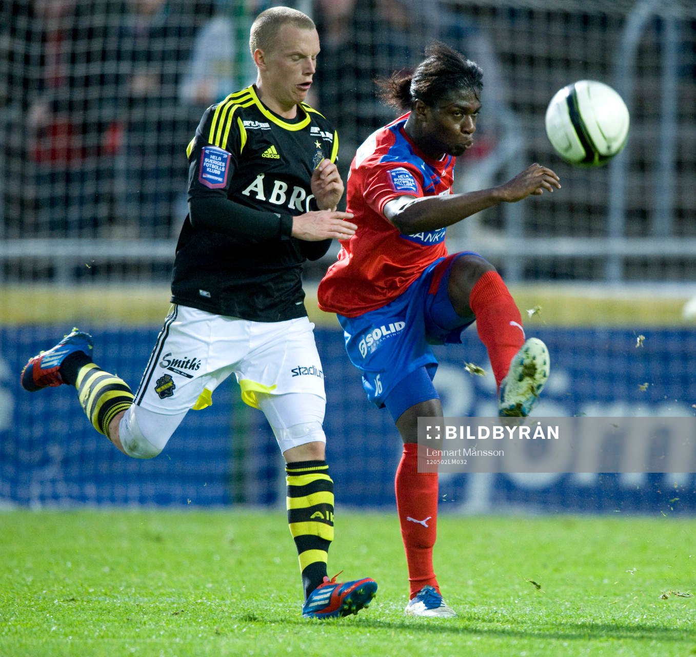 Joseph Baffo, Helsingborg och Daniel Gustavsson, AIK