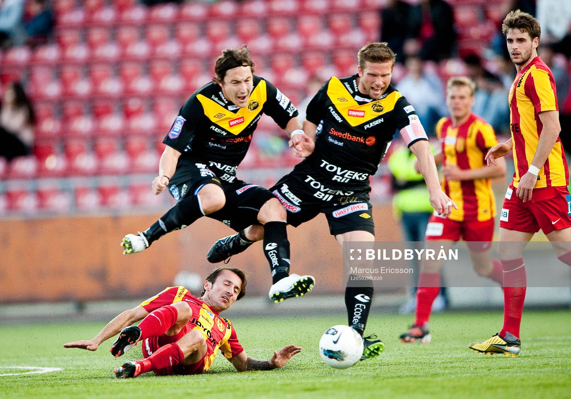 Stefan Ishizaki och Anders Svensson, Elfsborg flyger över