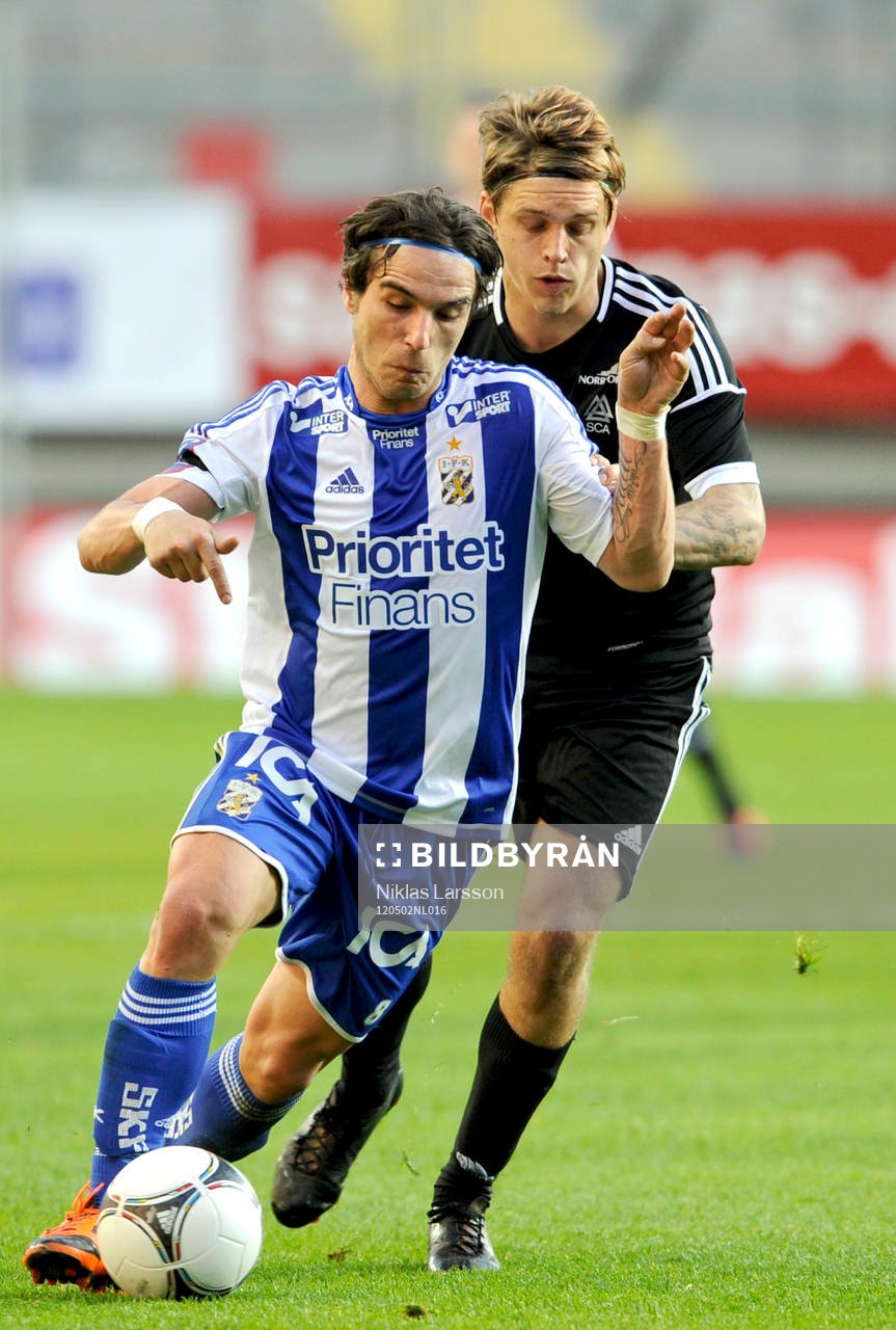 Fredrik Holster, Sundsvall jagar Nordin Gerzic, Göteborg