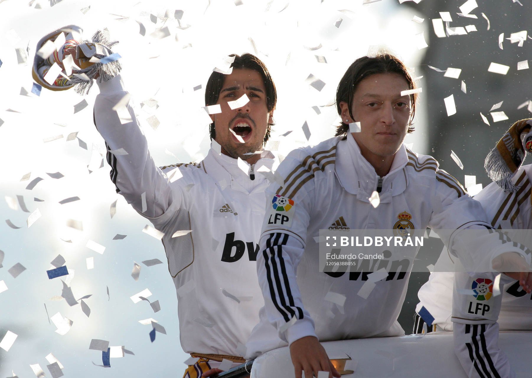 Sami Khedira och Mesut Ozil