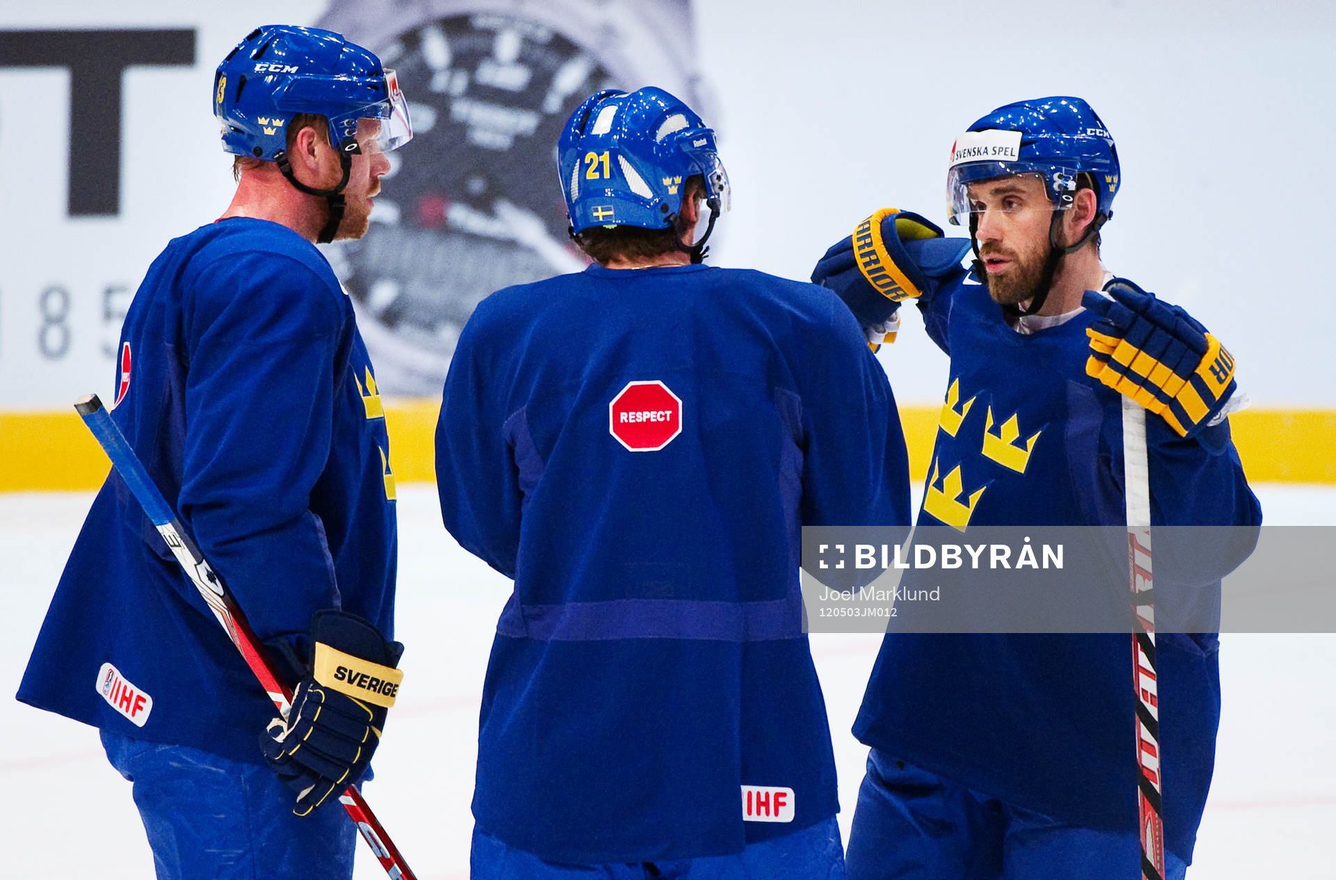 Johan Franzén, Loui Eriksson och Henrik Zetterberg