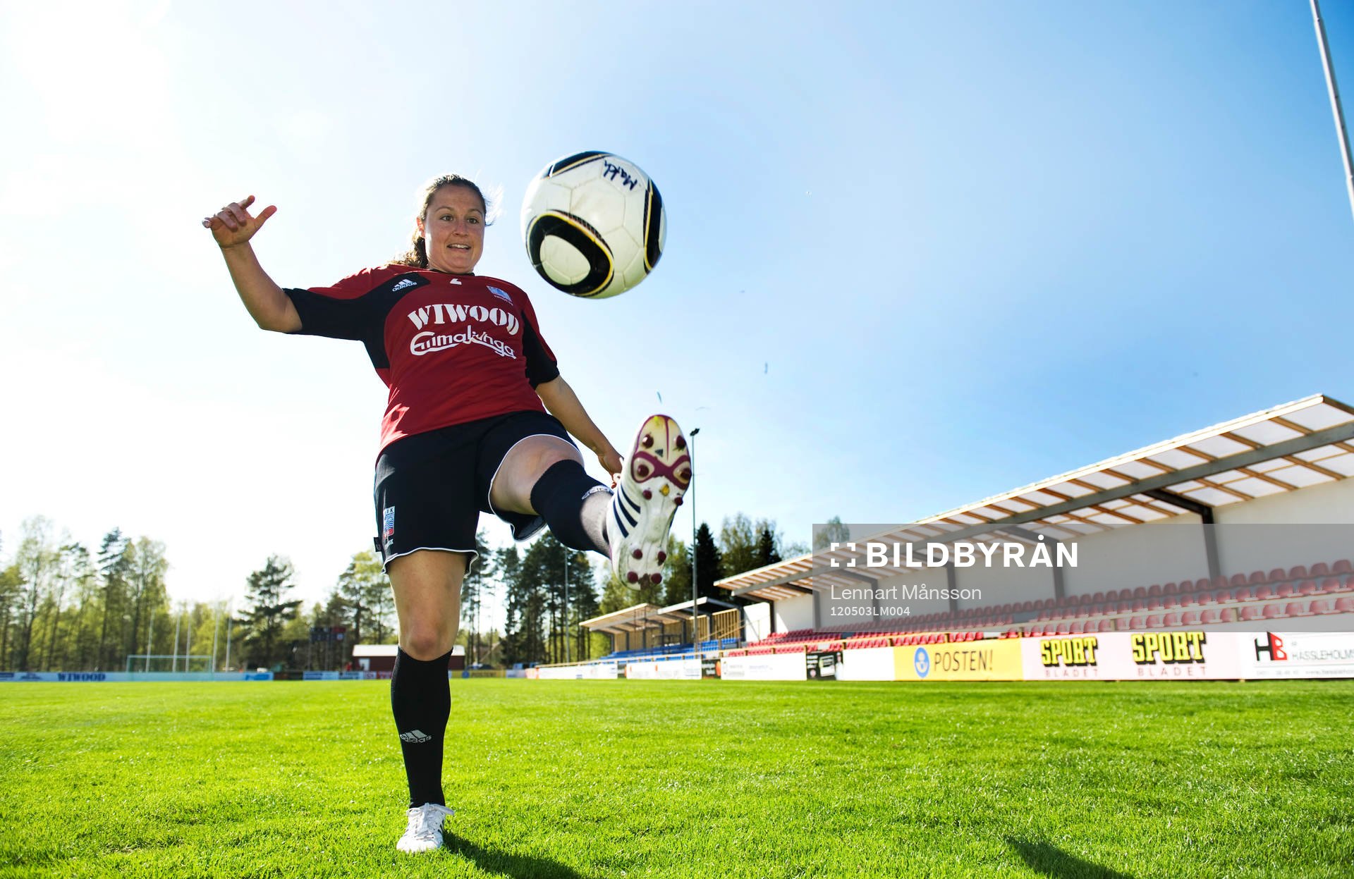 Kendall Fletcher på Vittsjö Idrottspark