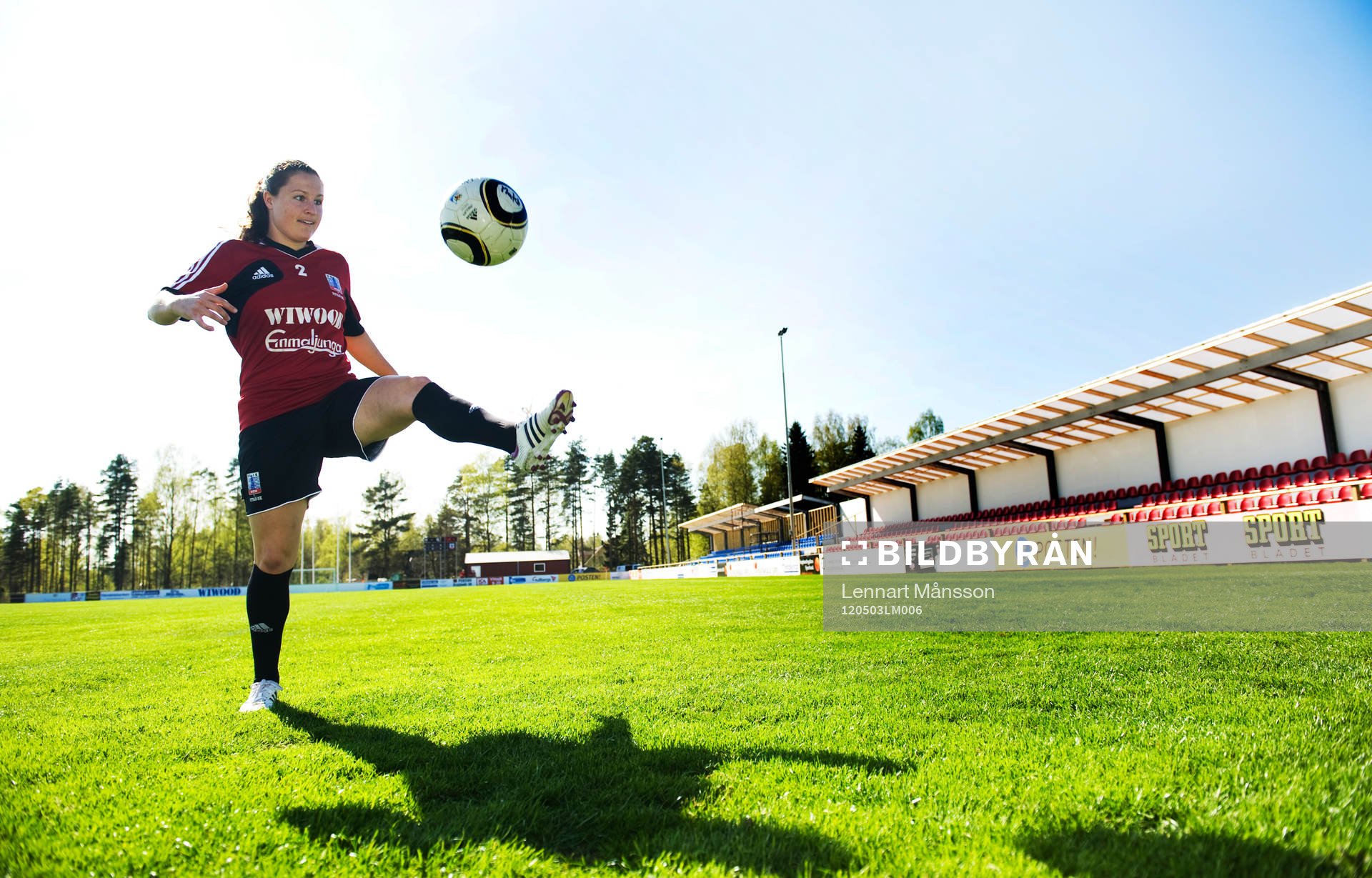 Kendall Fletcher på Vittsjö Idrottspark