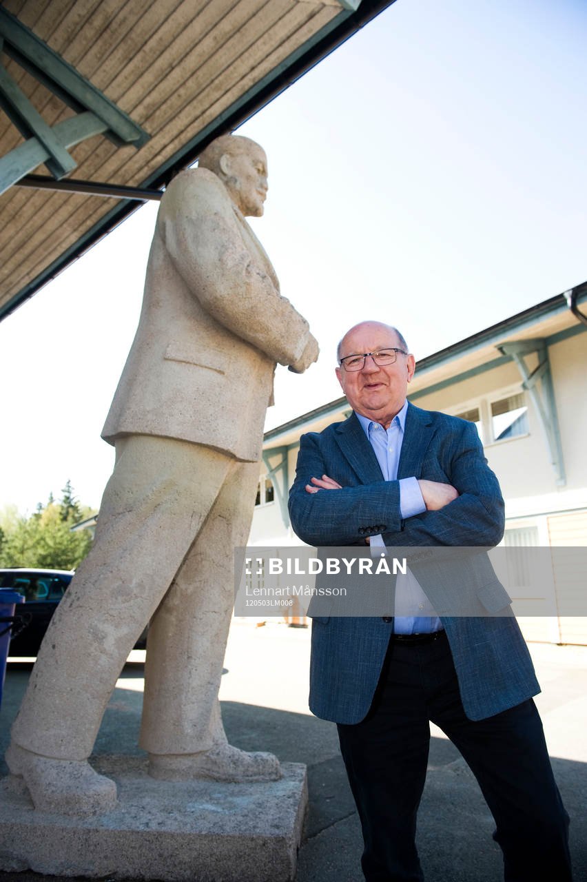 Kalevi Hämäläinen, företagare och sponsor, har en