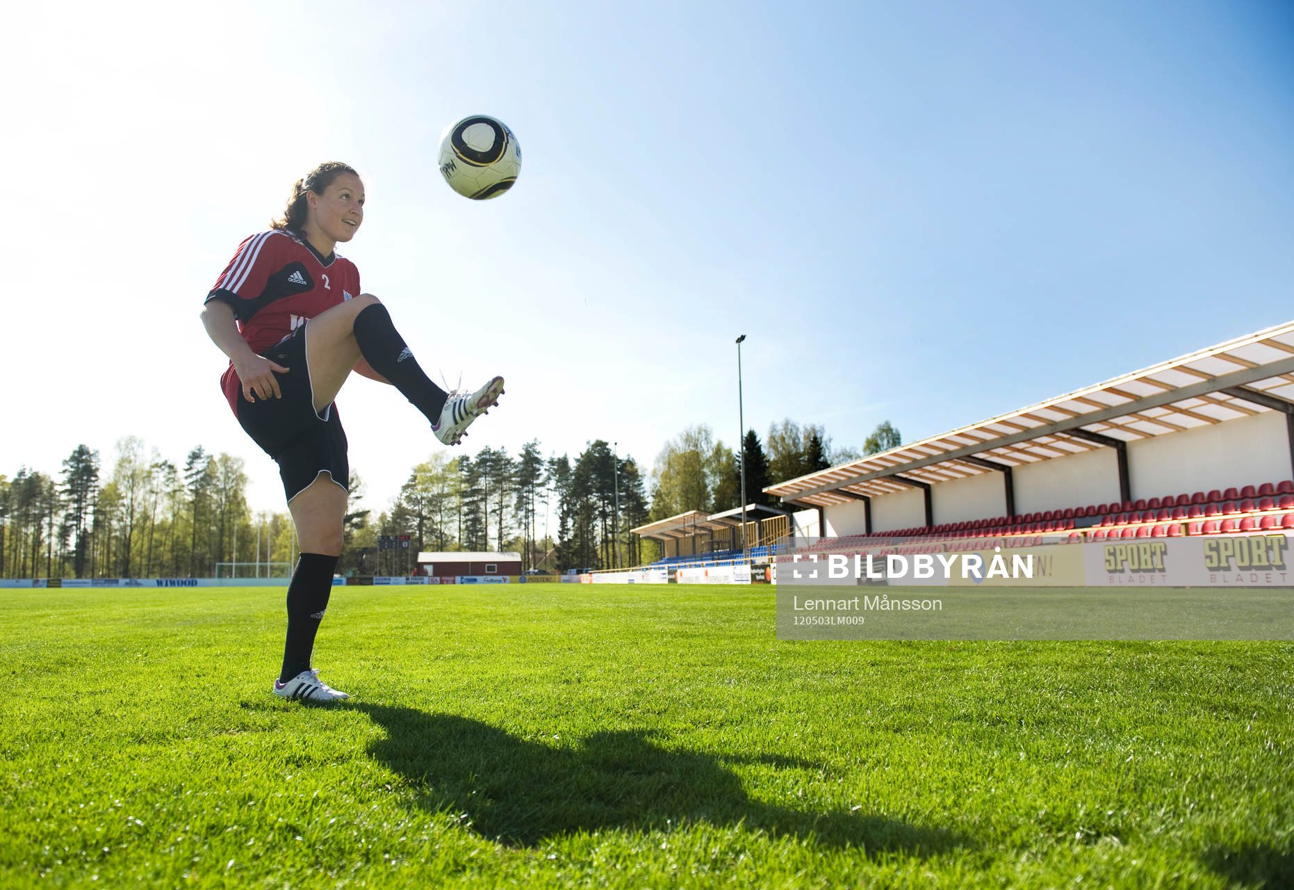 Kendall Fletcher på Vittsjö Idrottspark