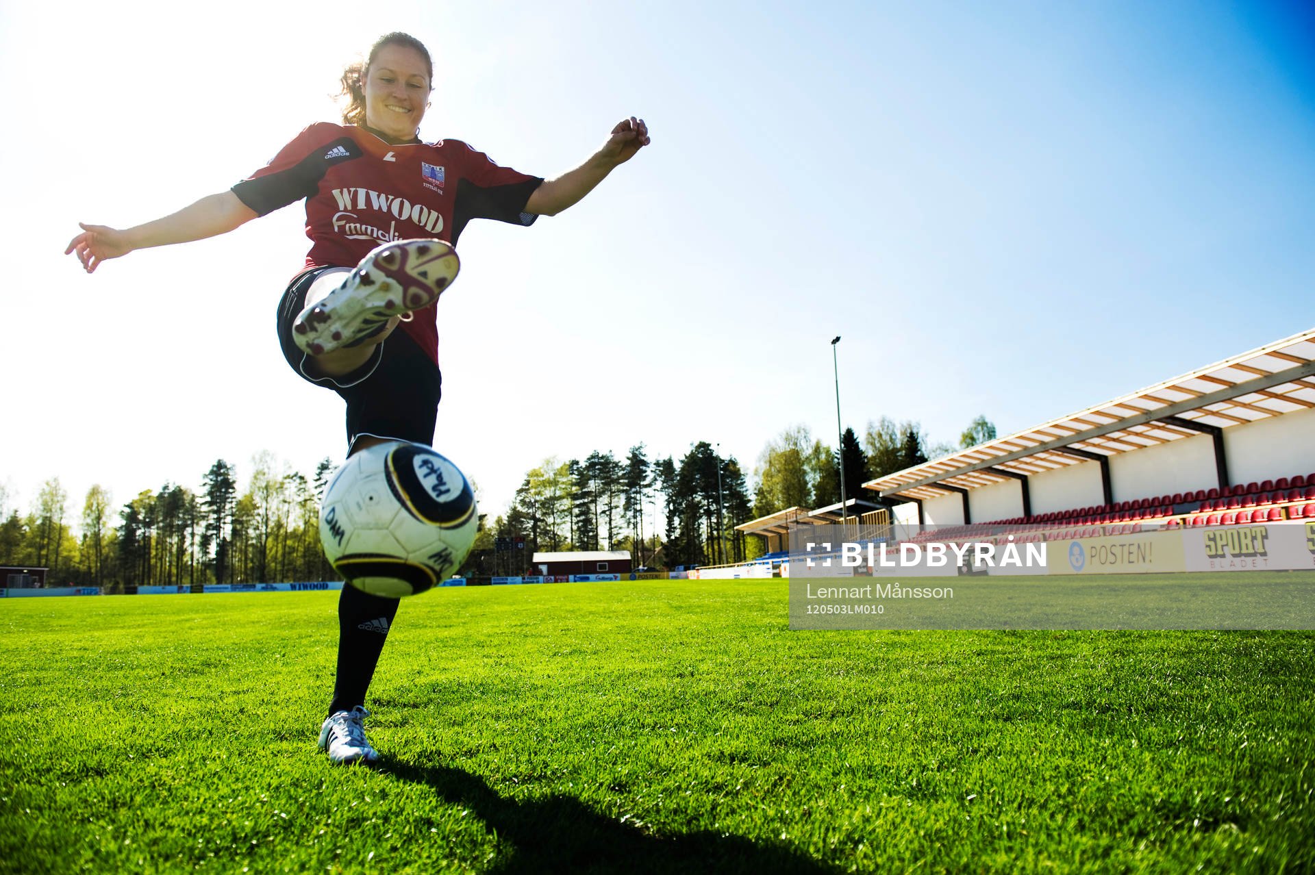 Kendall Fletcher på Vittsjö Idrottspark