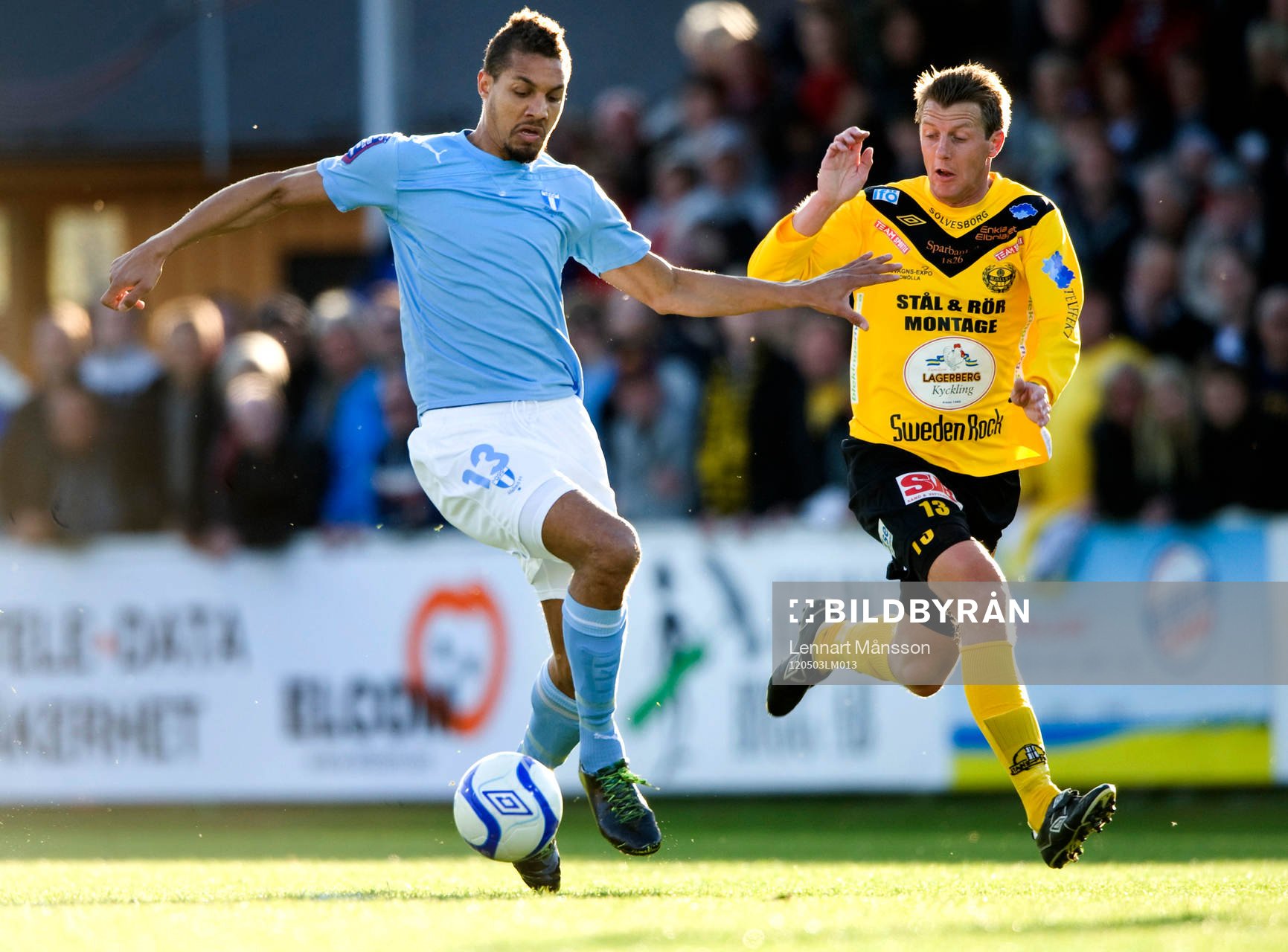 Mathias Ranegie, Malmö och Daniel Nilsson, Mjällby