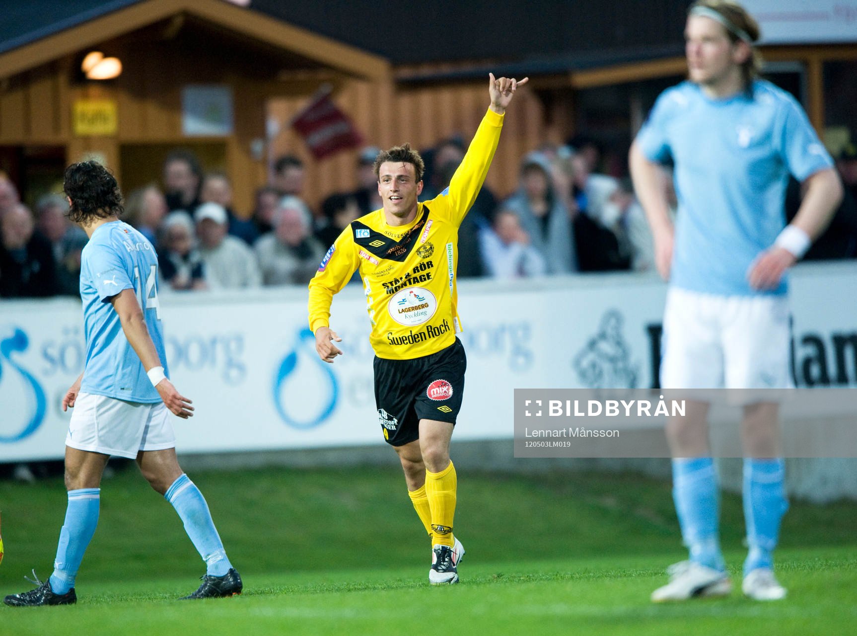 2-2 Erton Fejzullahu, Mjällby, jubel