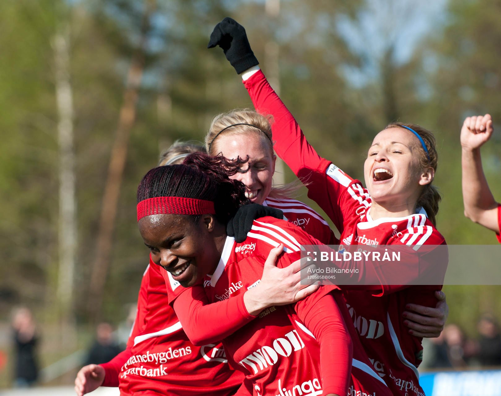   Danesha Adams, Vittsjö, jubel