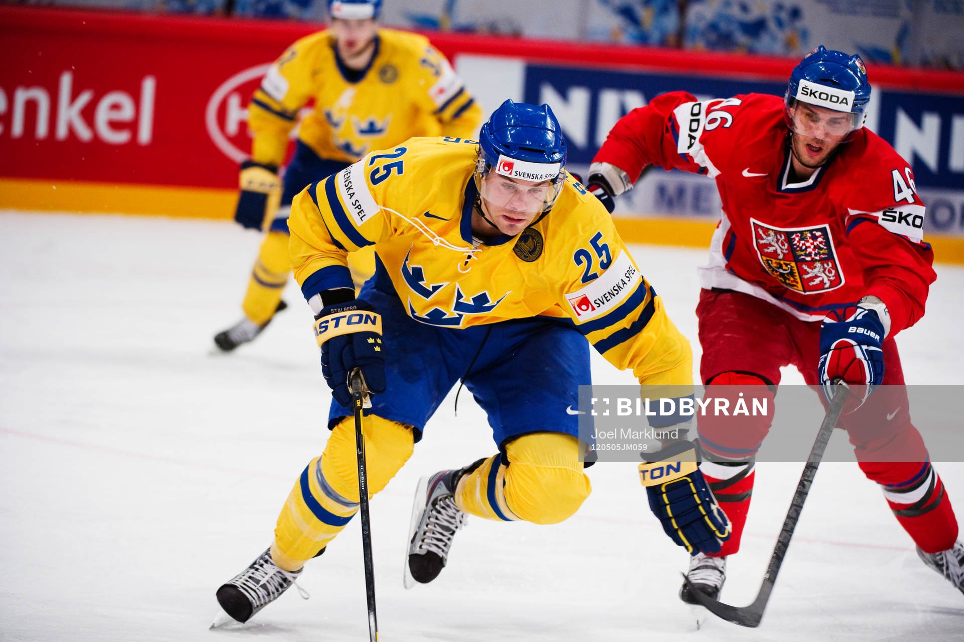 Viktor Stålberg, Sverige, och David Krejci, Tjeckien