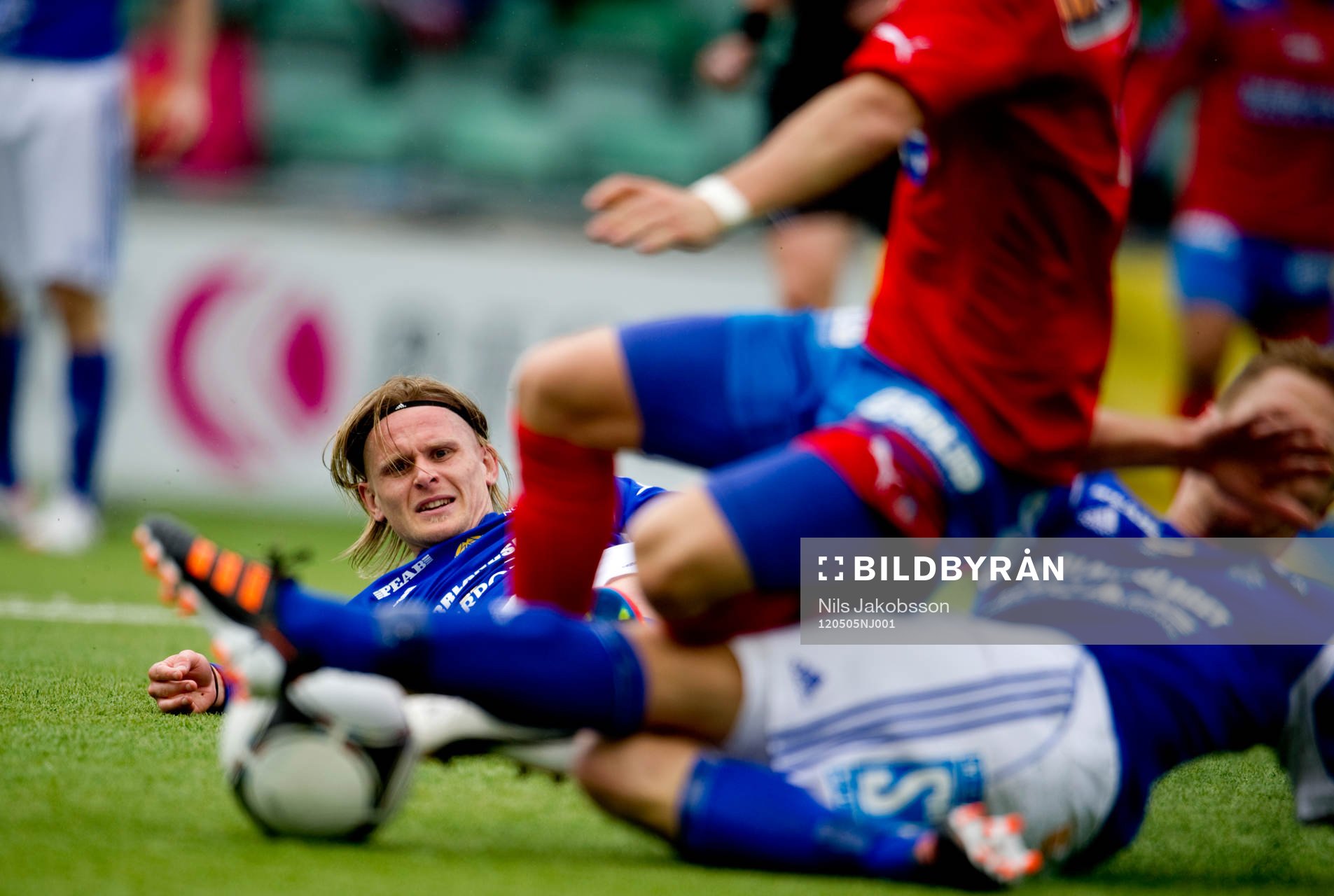  Ari Freyr Skúlason, GIF Sundsvall, och Marcus Danielson, GIF Sundsvall.
© Bildbyran - 73500