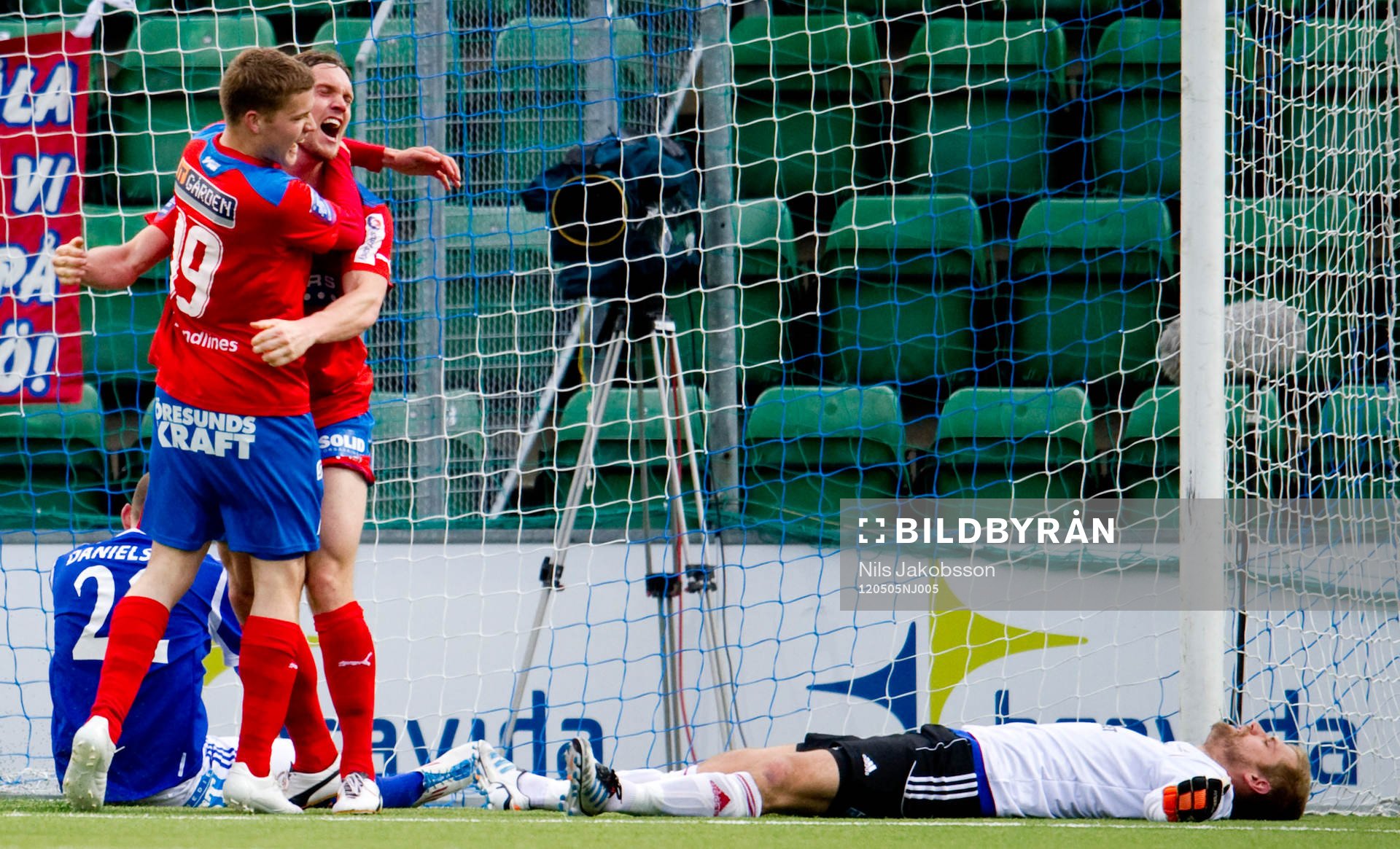 Thomas Sörum, Aldred Finnbogason, Helsingborg jubel, Oscar
