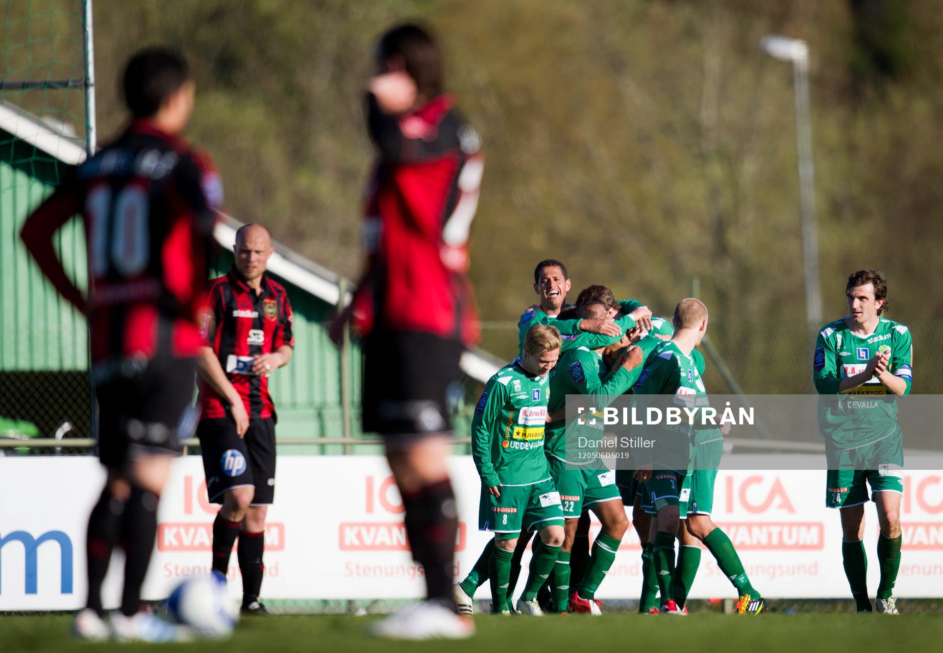 Bruno Santos Da Silva, LJungskile, gör 2-0, jubel