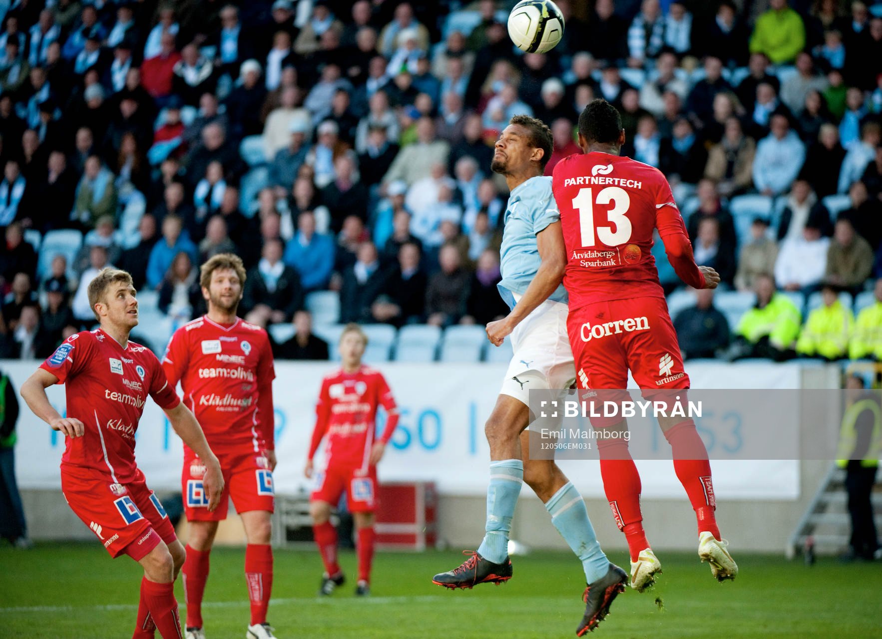 Här gör Mathias Ranégie, Malmö 1-0
