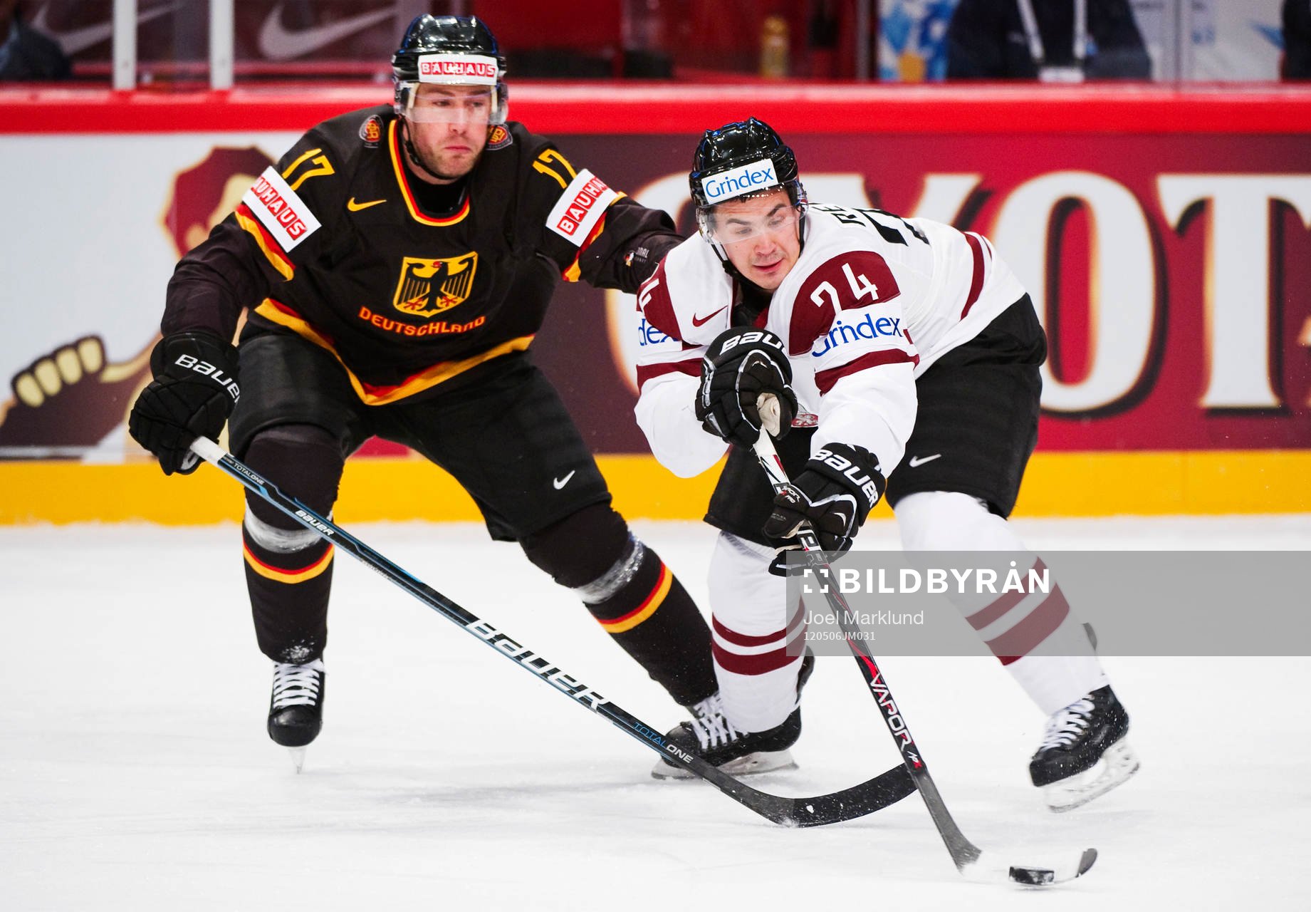 Marcus Kink, Tyskland, och Mikelis Redhlis, Lettland