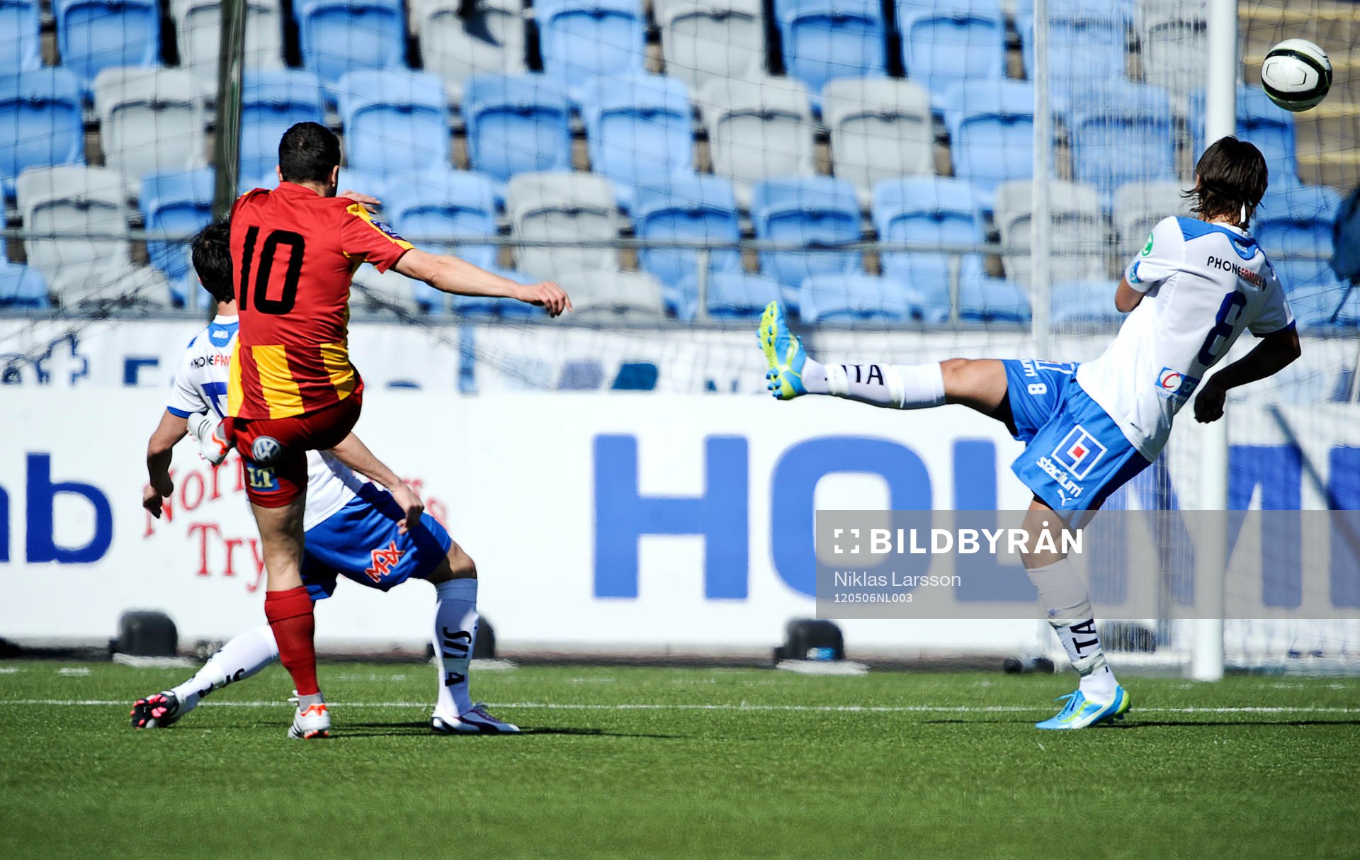 Sharbel Touma, Syrianska gör 0-1 målet