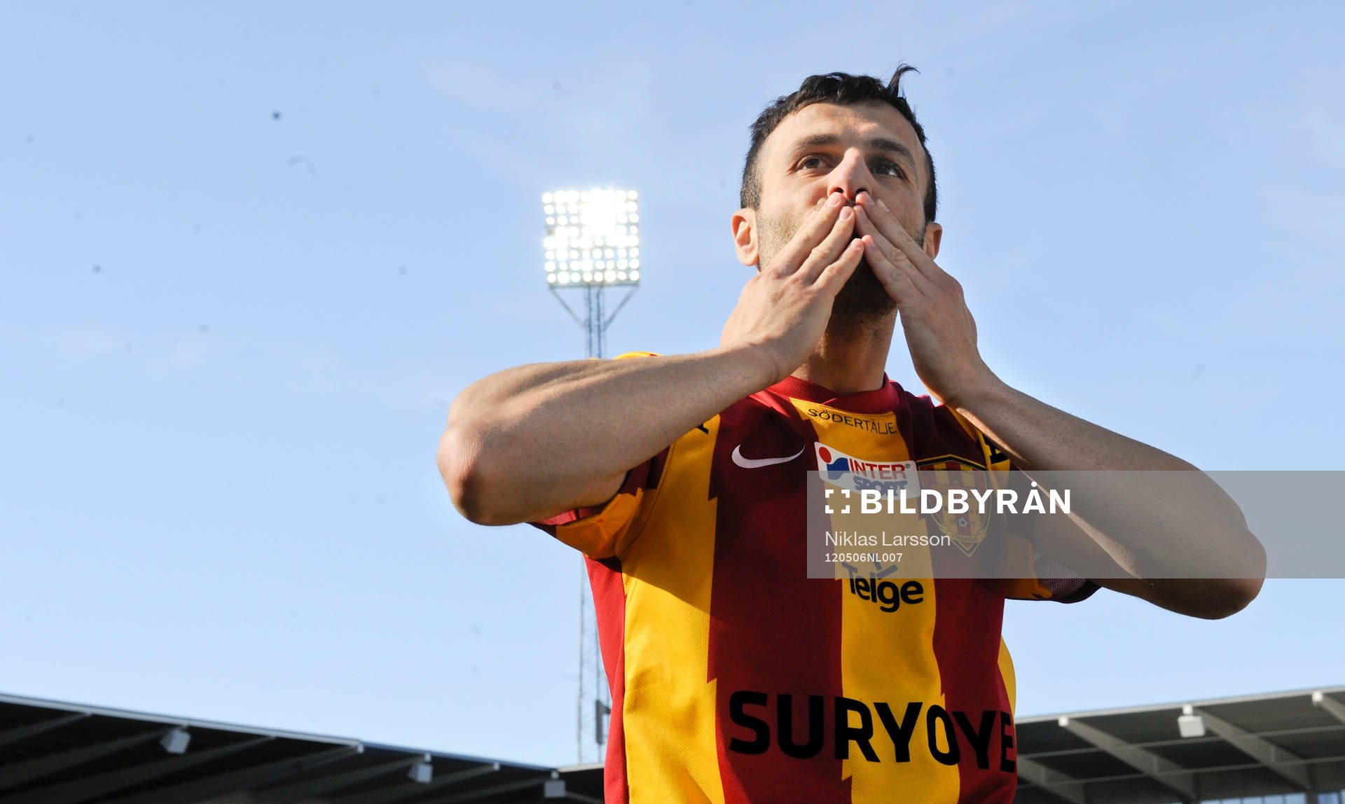 Sharbel Touma, Syrianska blev matchens gigant med sina tre
