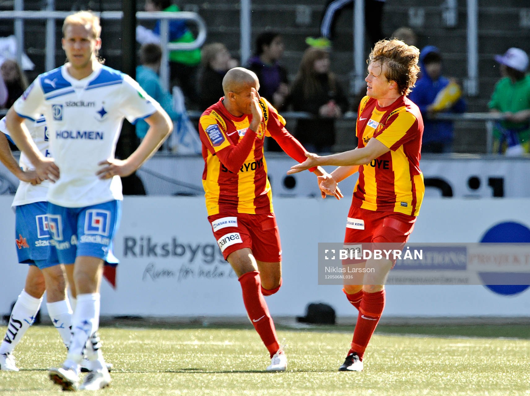 Anders Bååth, Syrianska gratuleras