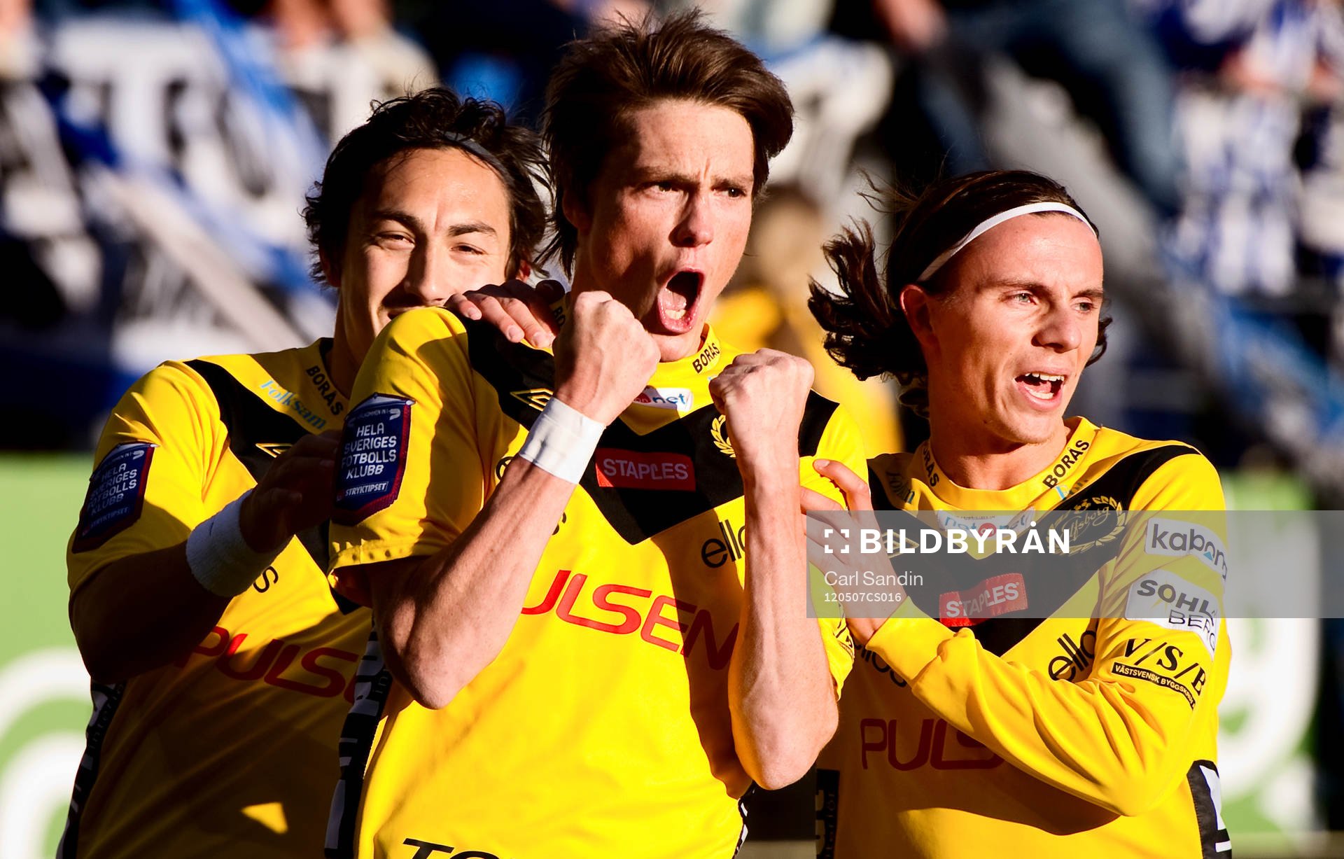 Stefan Ishizaki, Lasse Nilsson, Niklas Hult, Elfsborg,