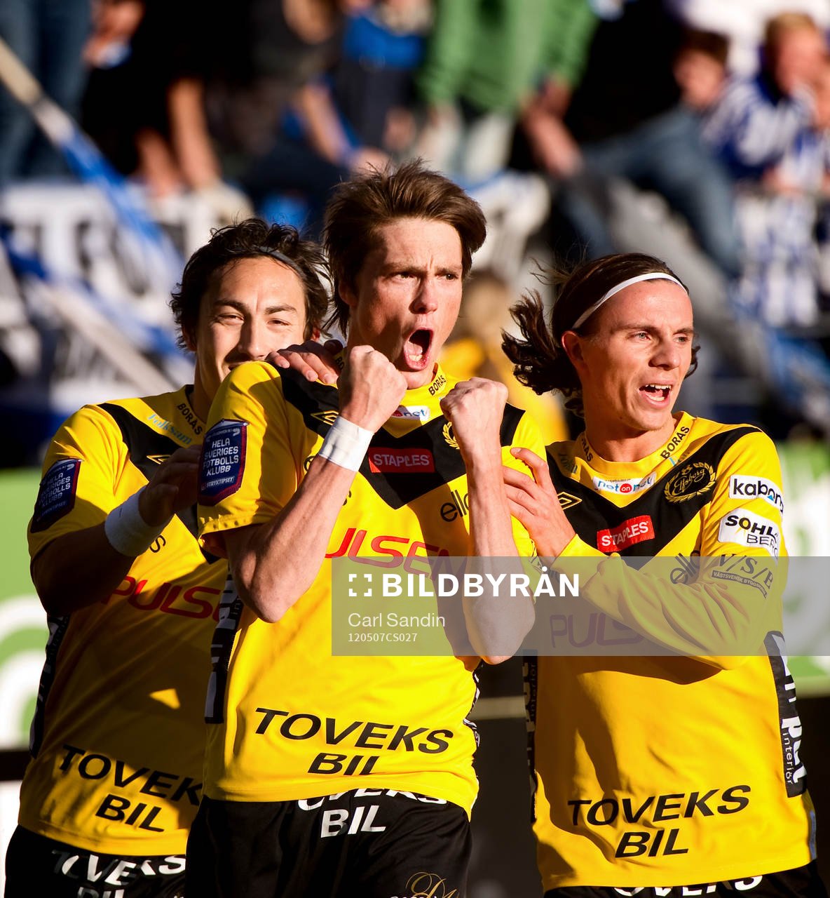 Stefan Ishizaki, Lasse Nilsson, Niklas Hult, Elfsborg,