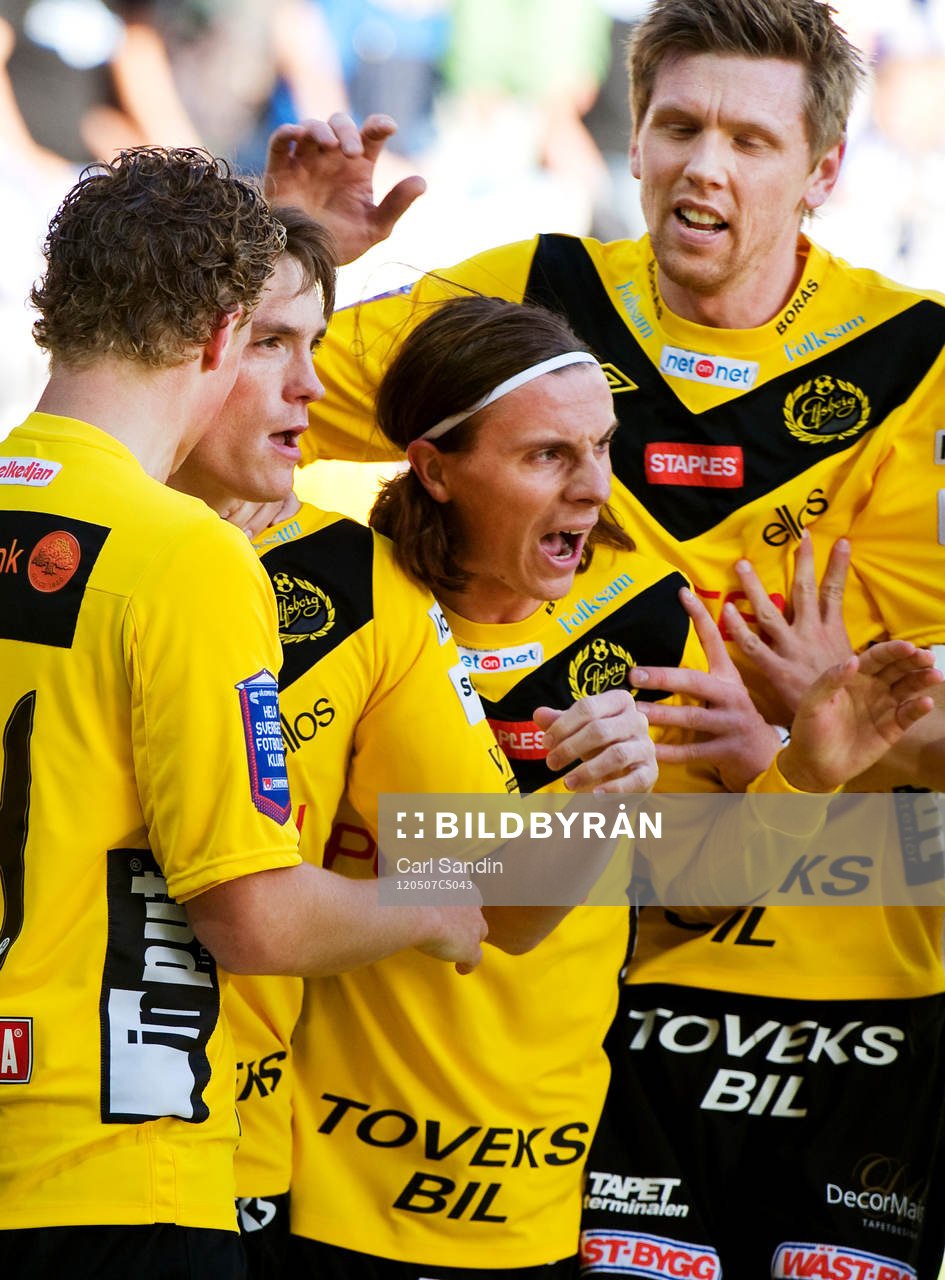 Lasse Nilsson, Elfsborg, jubel