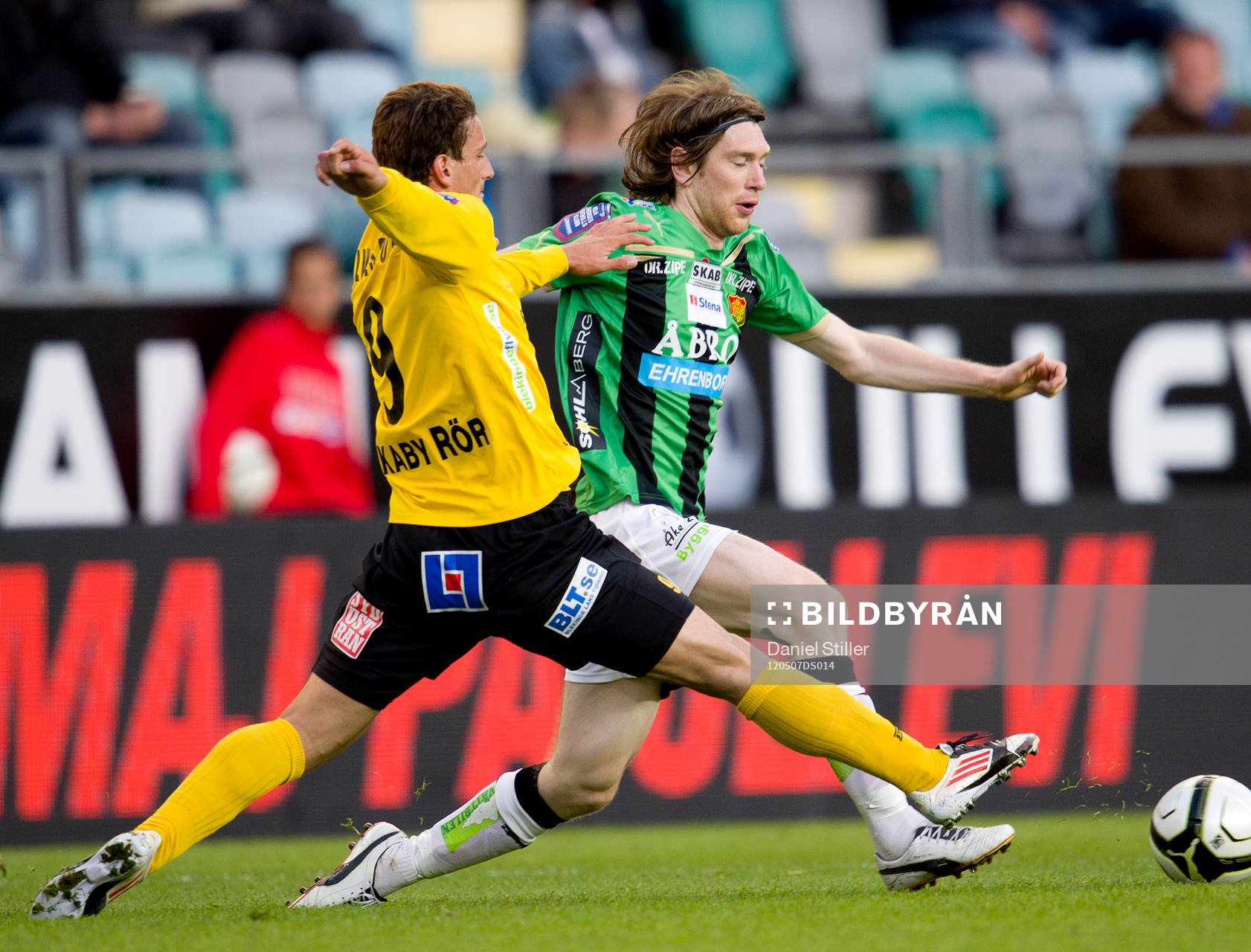Erton Fejzullahu, Mjällby. Markus Gustafsson, GAIS