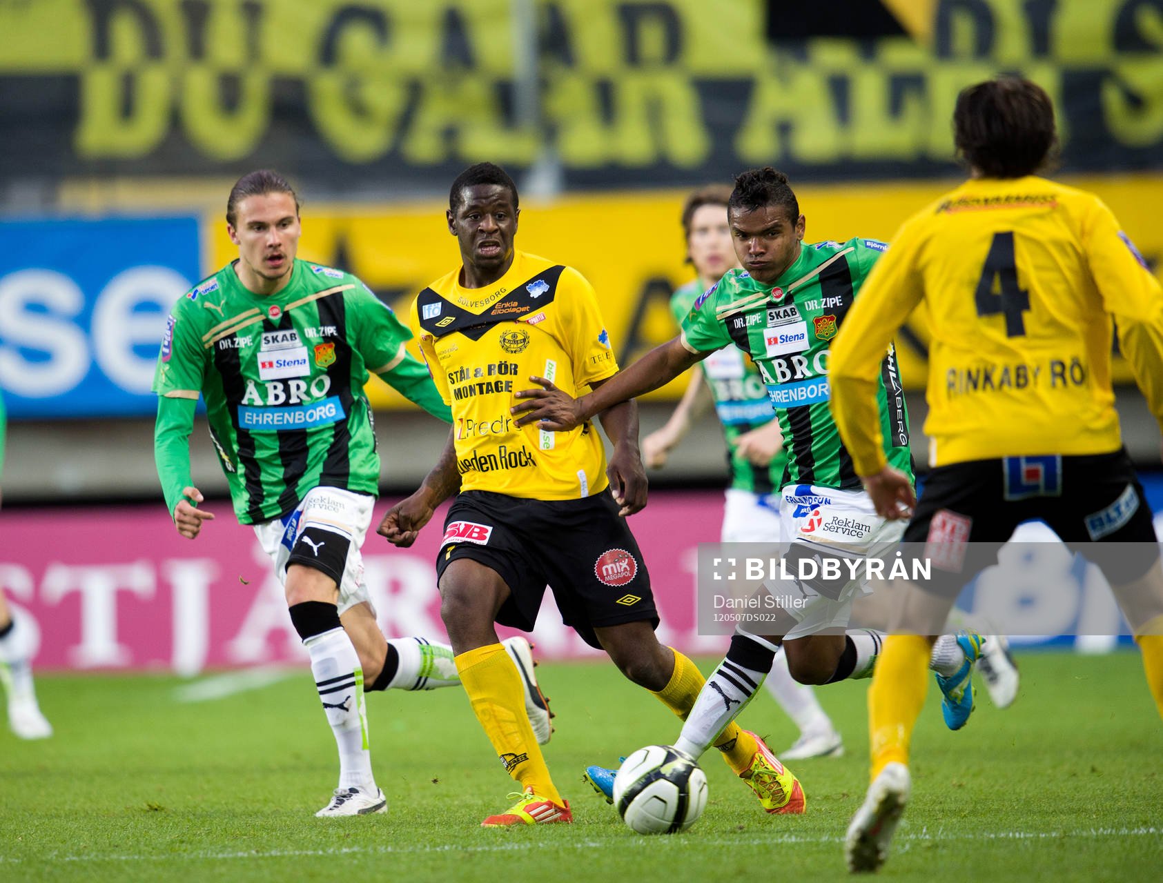 Dominique Kivuvu, Mjällby. Wanderson Do Carmo, GAIS