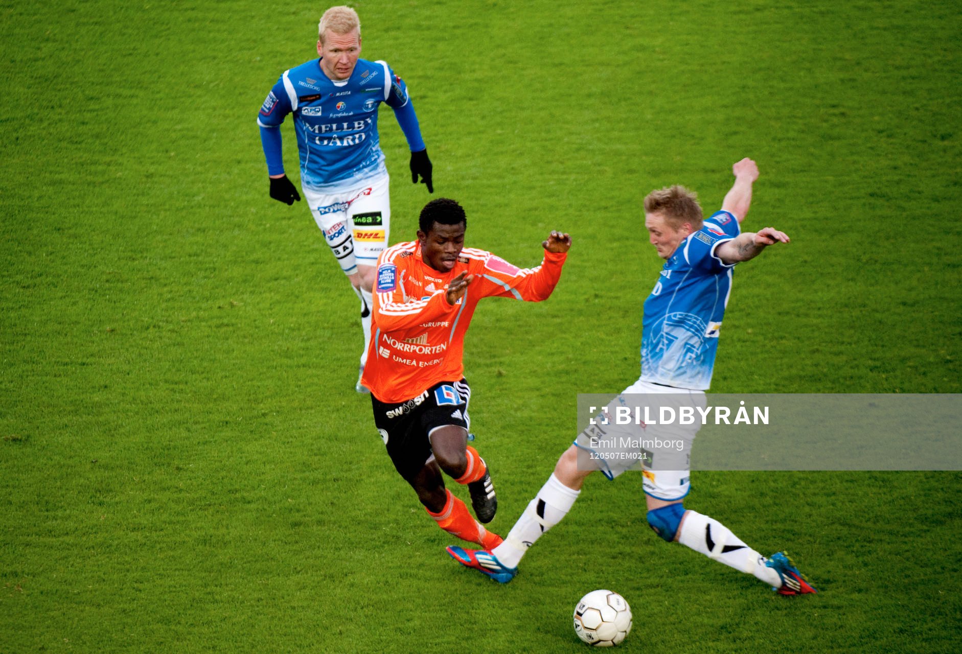 Mohamed Kamanor, Umeå och Fredrik Jensen, Trelleborg