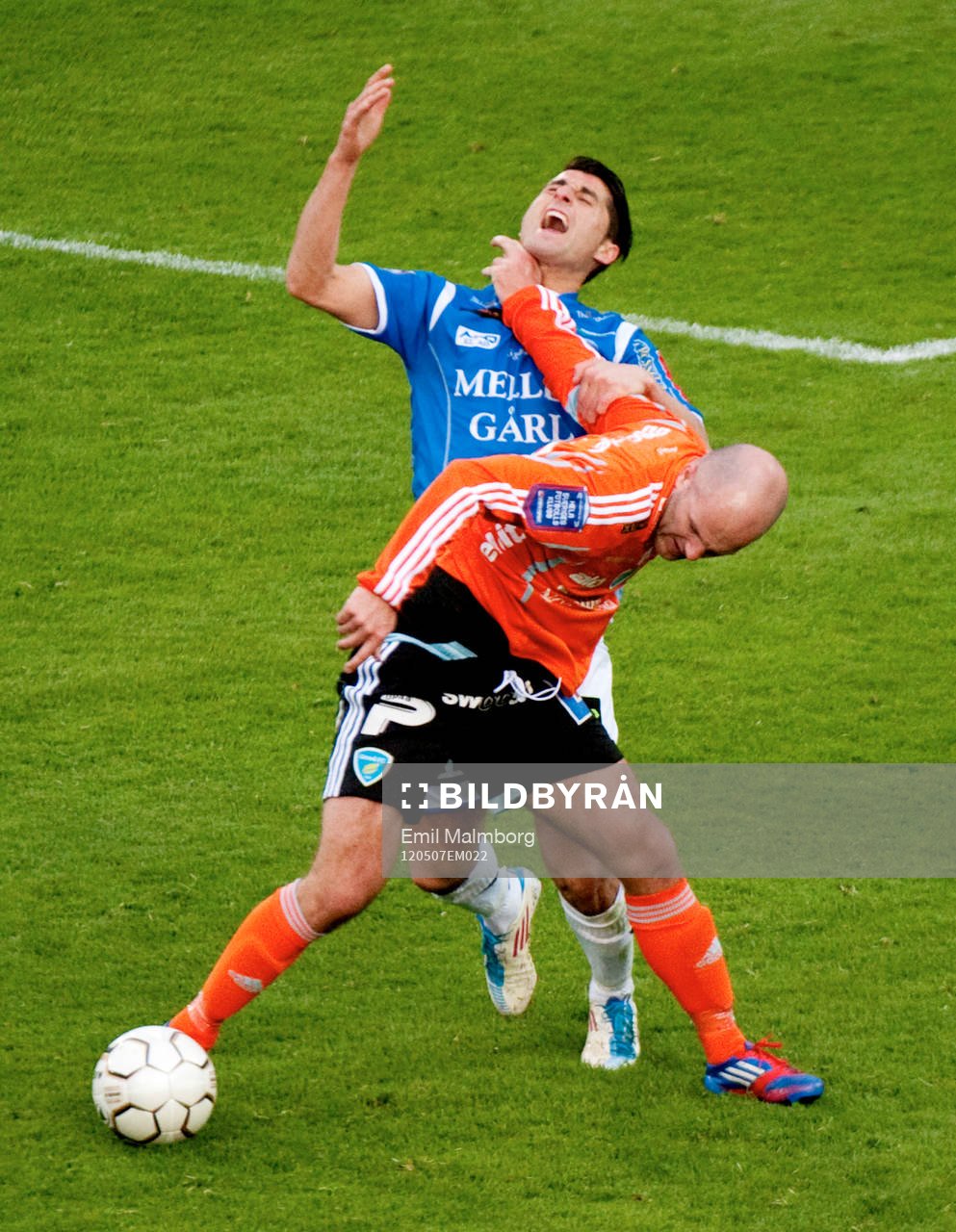 Jonas Wallerstedt, Umeå och Yousef Fakhro, Trelleborg