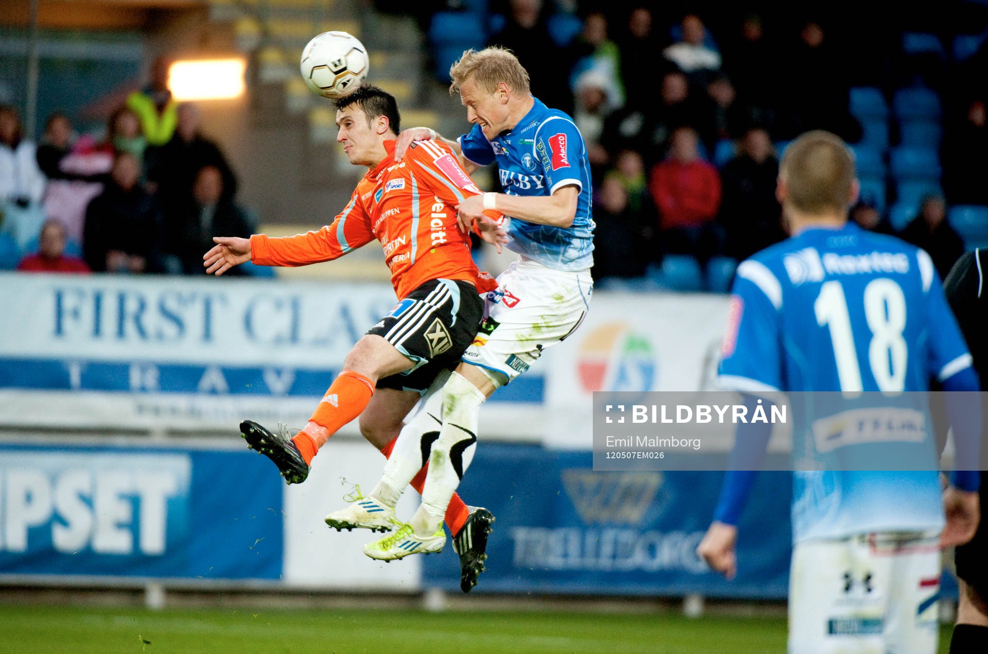 Adam Chennoufi, Umeå och Magnus Andersson, Trelleborg