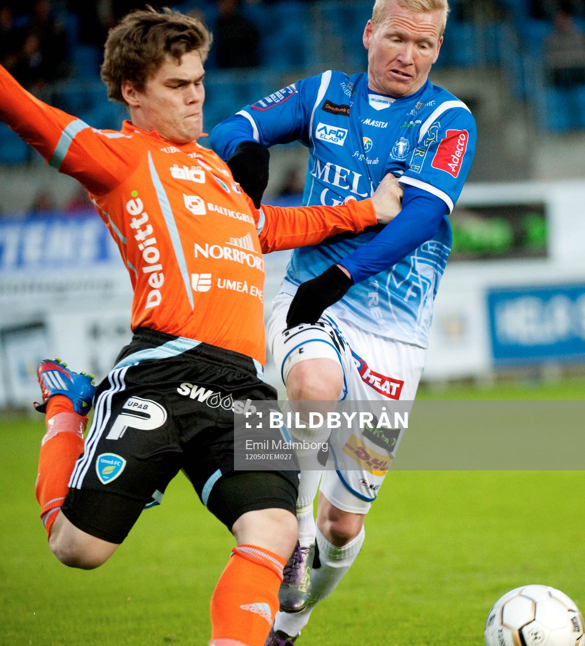 Jens Sjöström dä, Umeå och Mattias Adelstam, Trelleborg