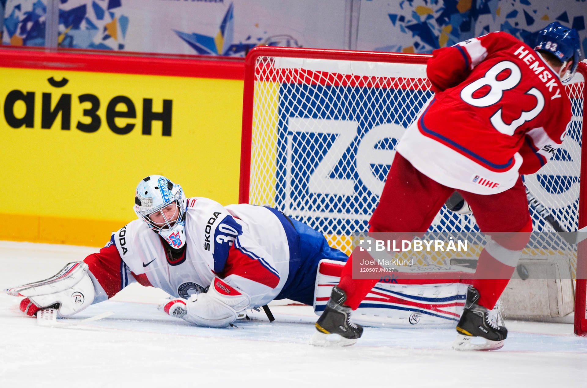 Ales Hemsky, Tjeckien, gör det matchavgörande