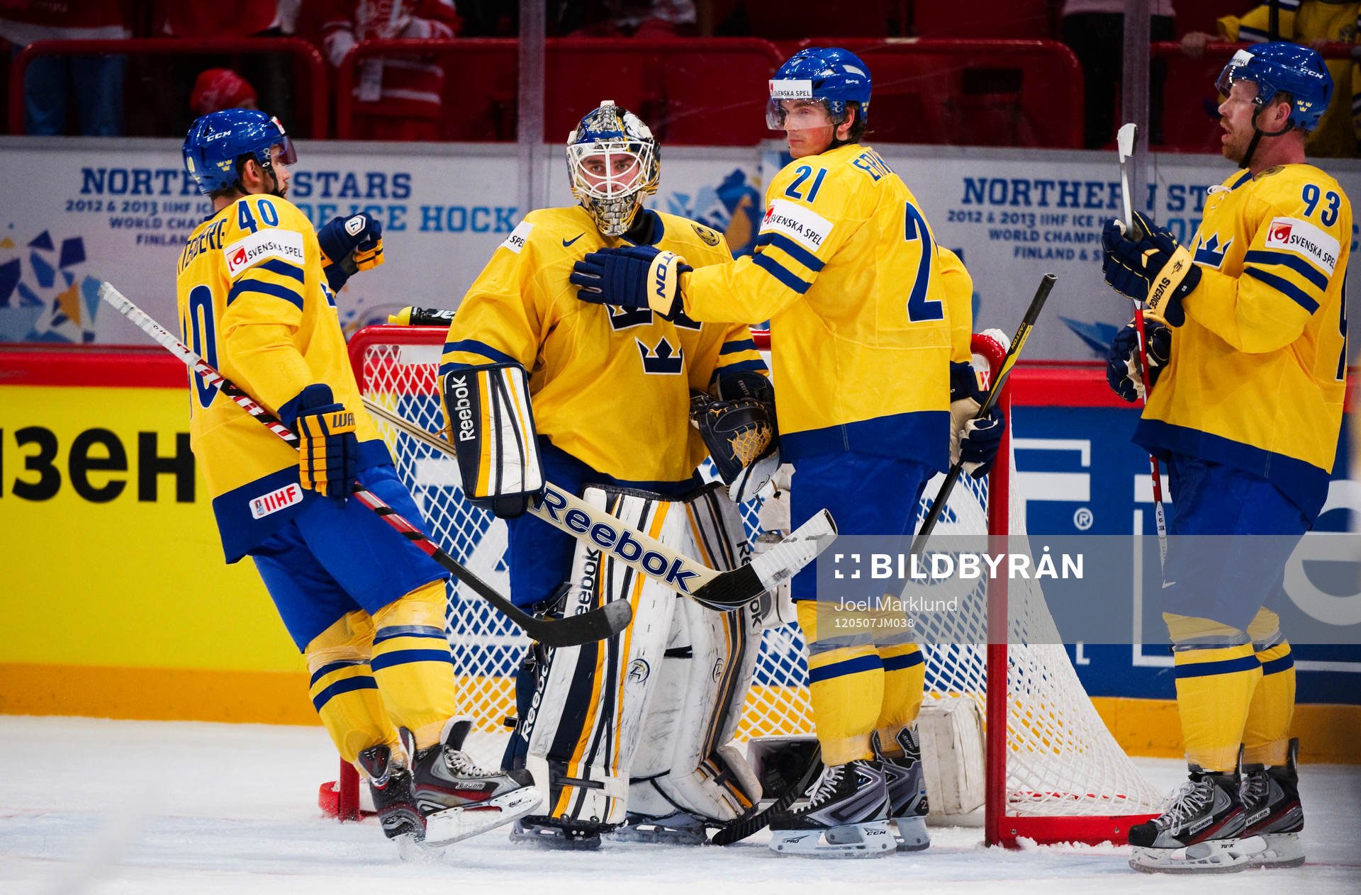 Henrik Zetterberg, Jhonas  Enroth, målvakt, Loui Eriksson