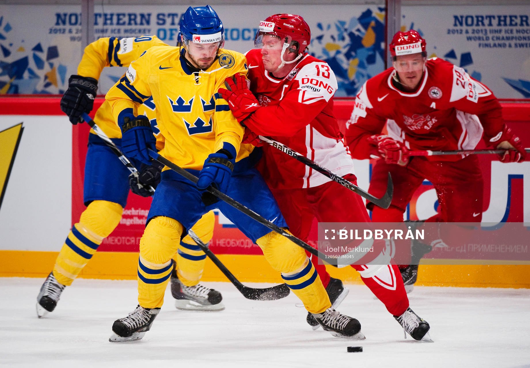 Niklas Persson, Sverige, och Morten Green, Danmark