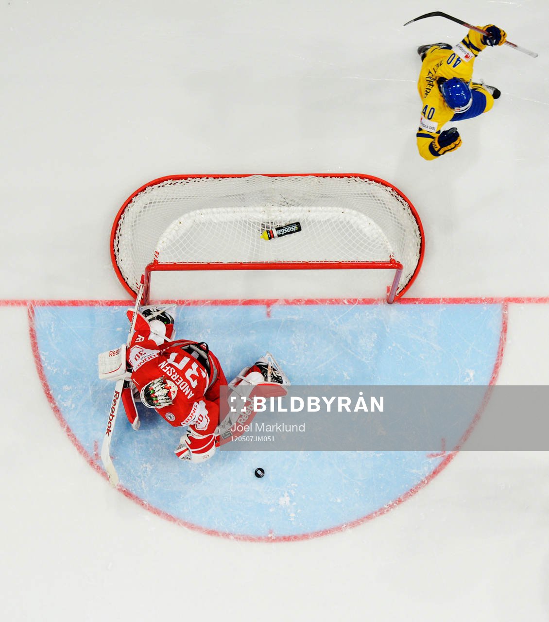 Henrik Zetterberg, Sverige, jubel