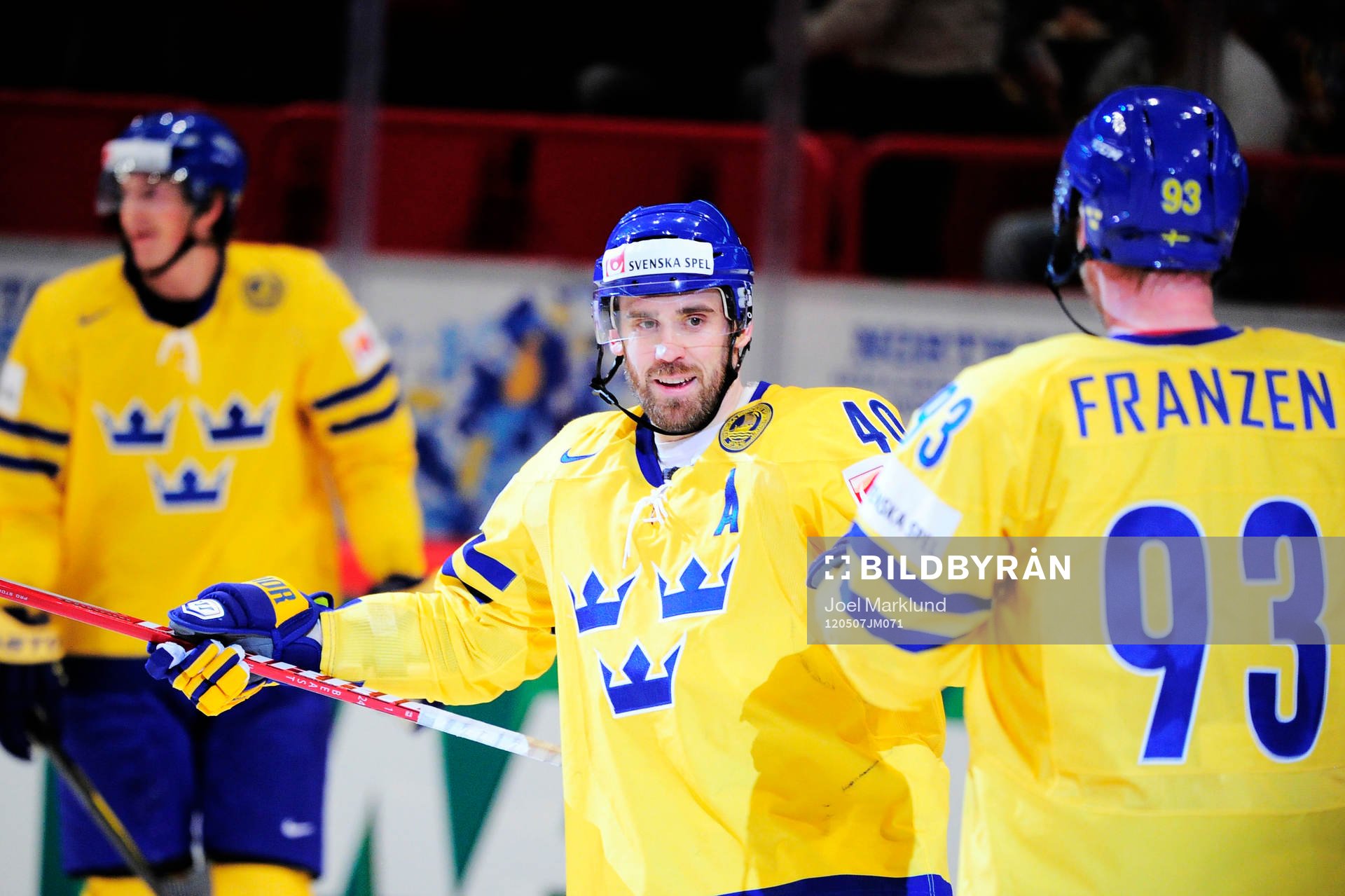 Henrik Zetterberg, Sverige (Jubel)