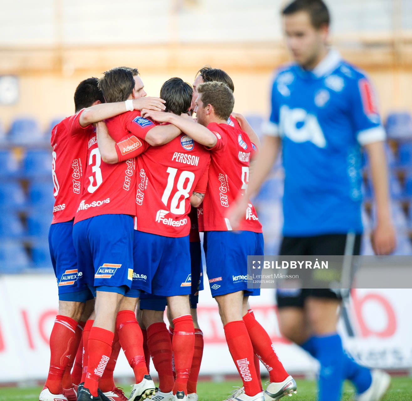 2-1 Andreas Wihlborg, Öster jubel och Halmstad depp
