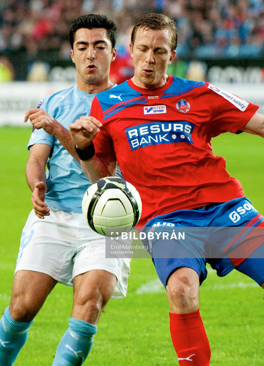 Jiloan Hamad, Malmö och Erik Edman, Helsingborg.