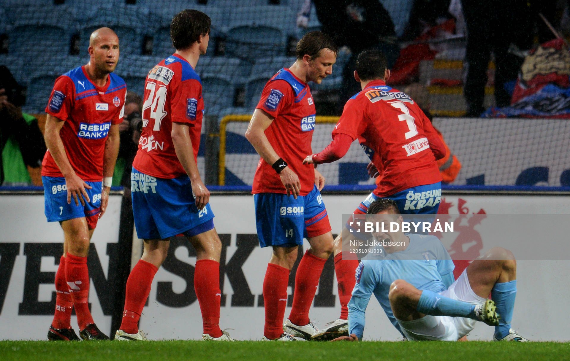 Helsingborg depp vid 2-0 som görs av Ivo Pekalski, Malmö