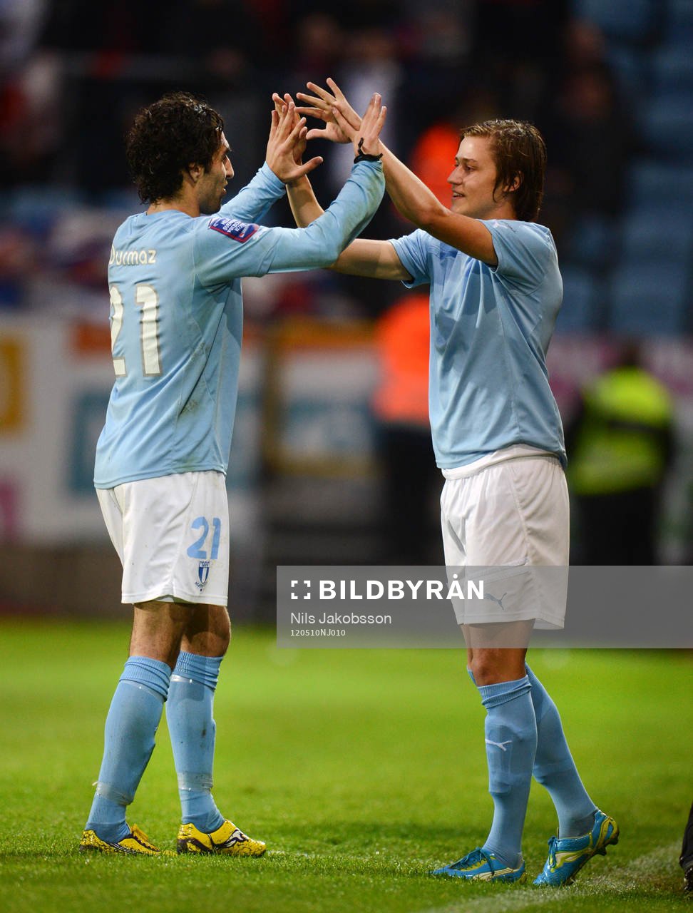 Jimmy Durmaz byts mot Simon Thern, Malmö FF